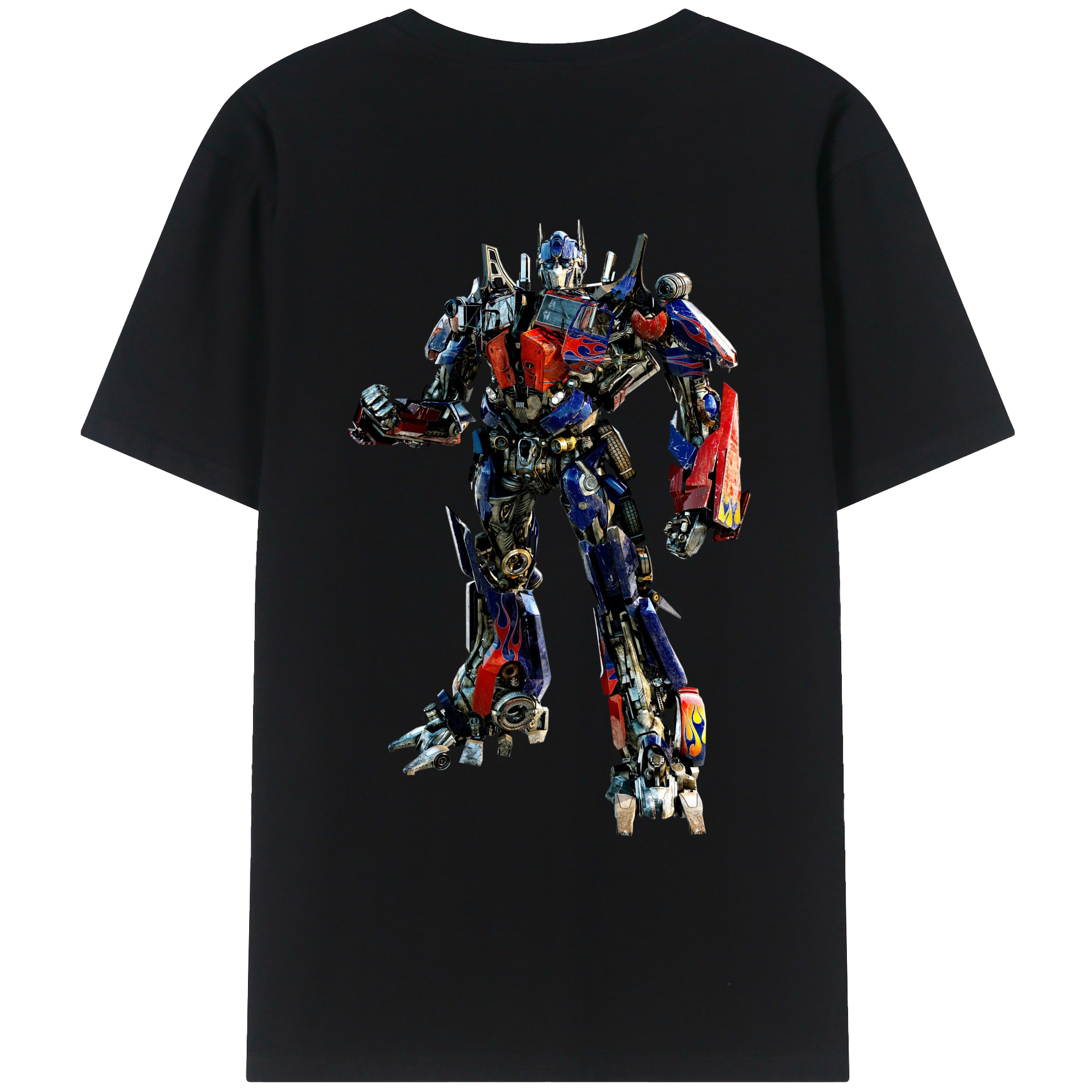 （画像用）  綿100％ メンズ半袖Tシャツ（バックプリント） 通気性