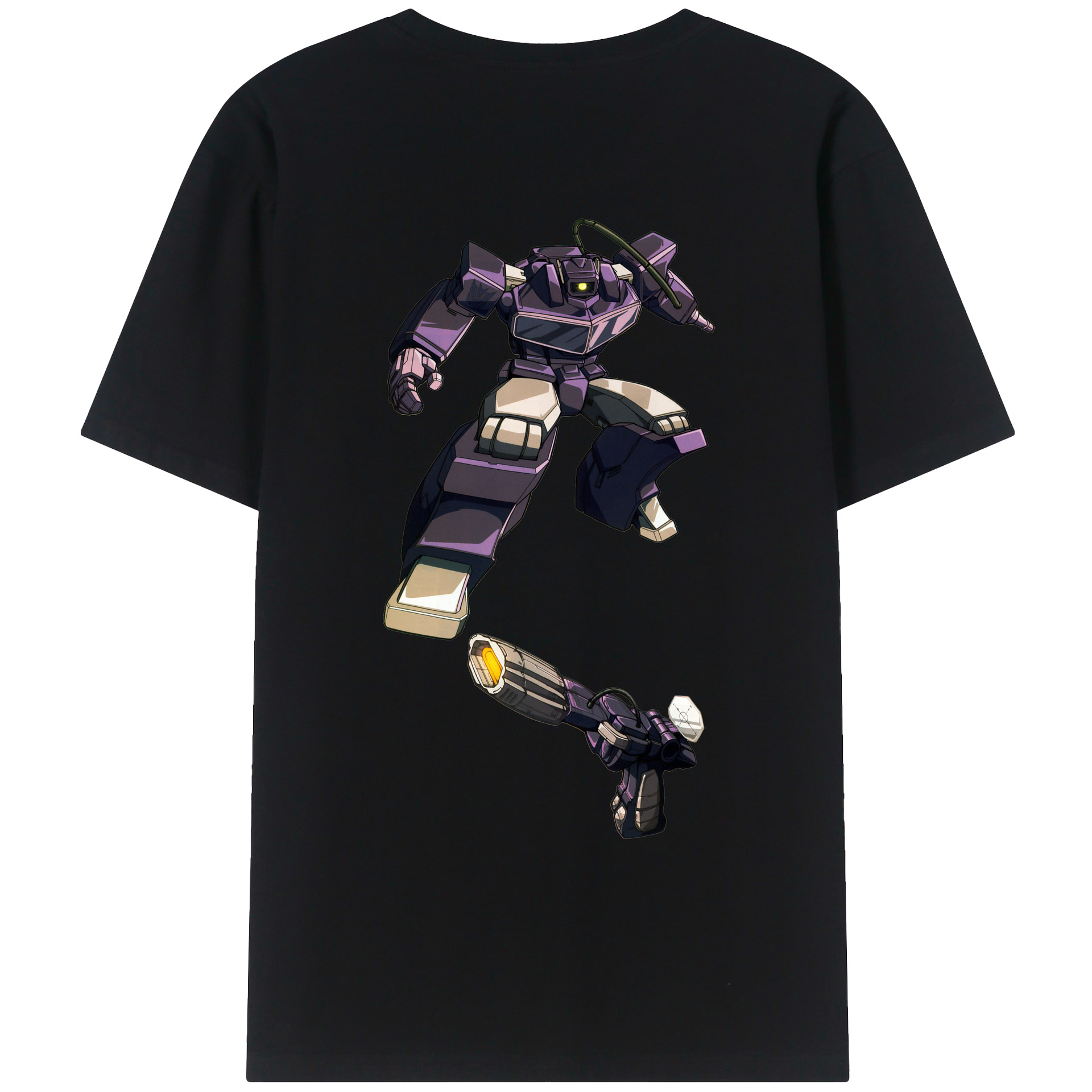 （画像用）  綿100％ メンズ半袖Tシャツ（バックプリント） 通気性