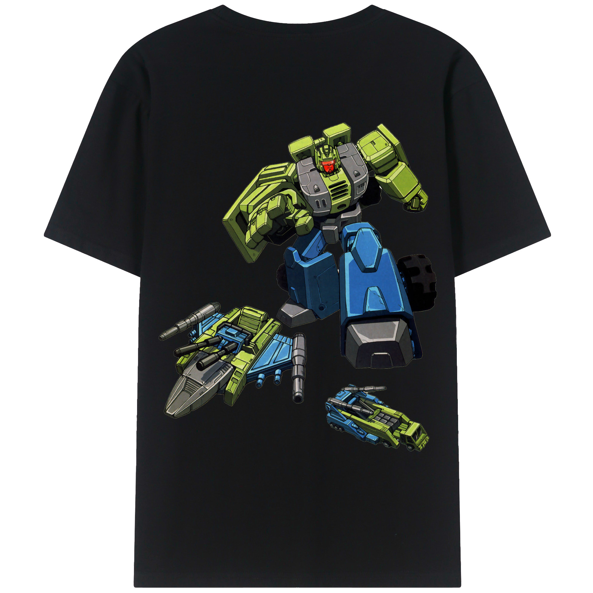 （画像用）  綿100％ メンズ半袖Tシャツ（バックプリント） 通気性