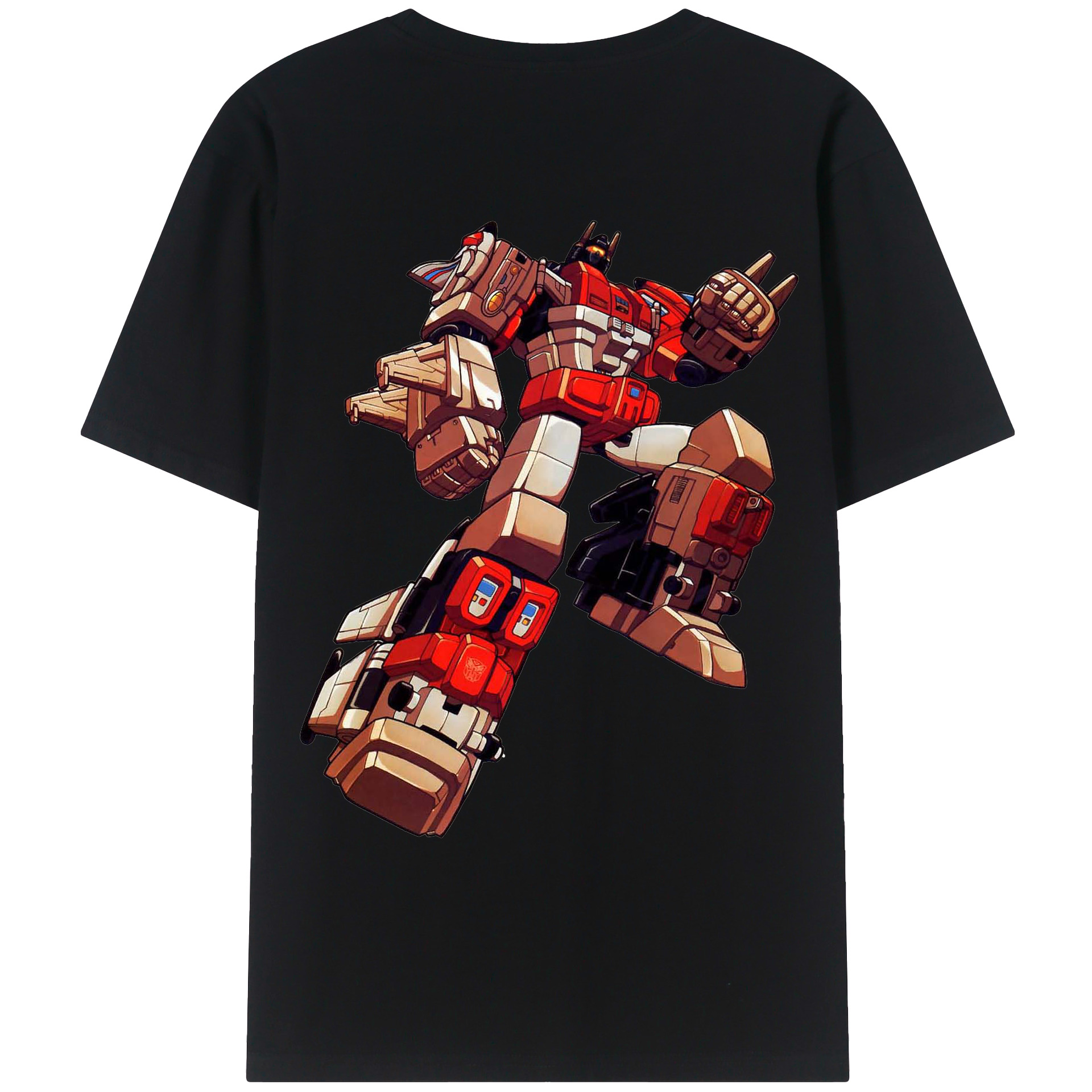 （画像用）  綿100％ メンズ半袖Tシャツ（バックプリント） 通気性