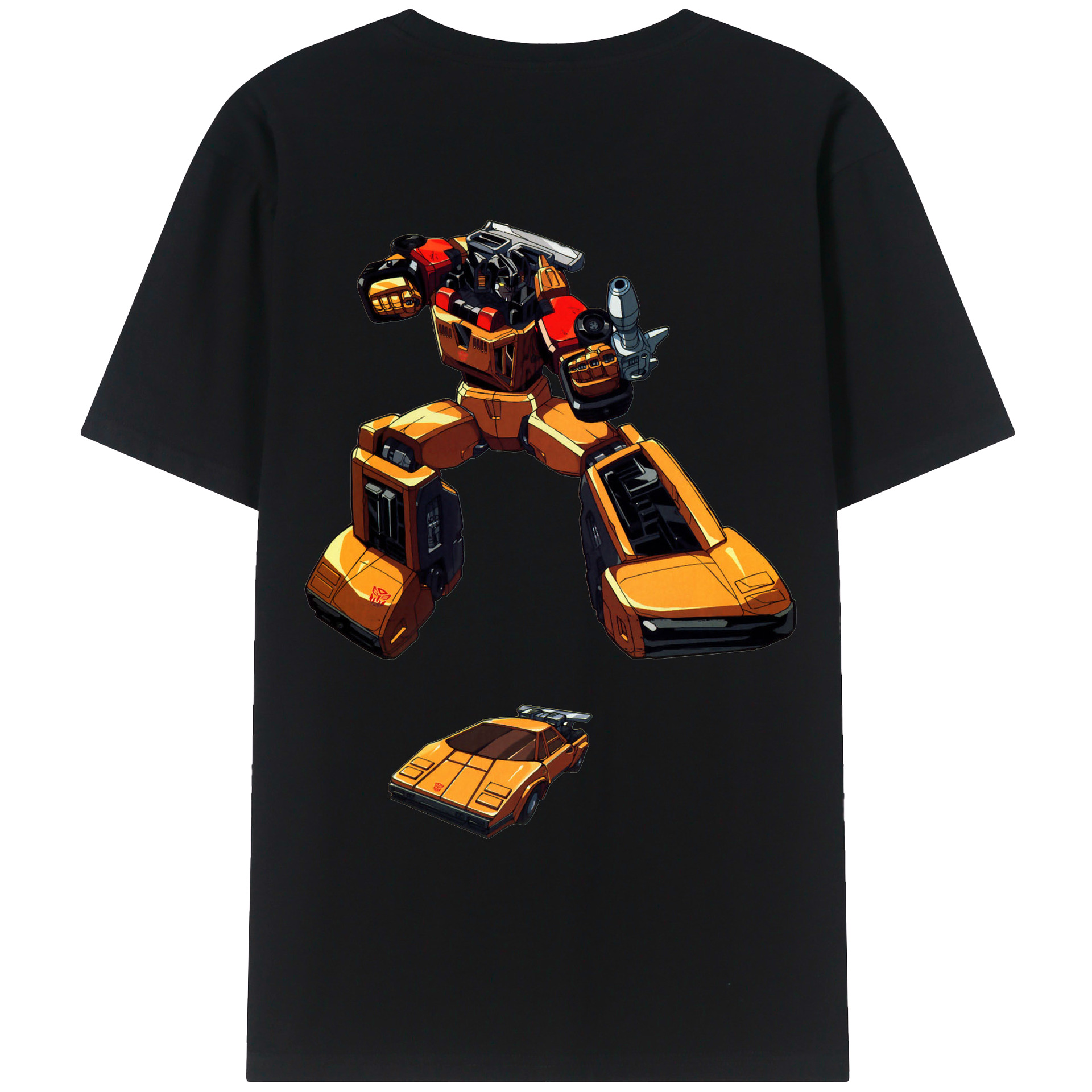 （画像用）  綿100％ メンズ半袖Tシャツ（バックプリント） 通気性