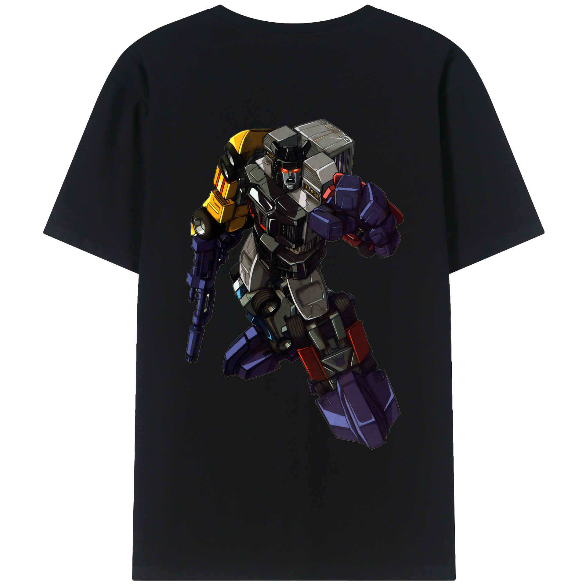 （画像用）  綿100％ メンズ半袖Tシャツ（バックプリント） 通気性