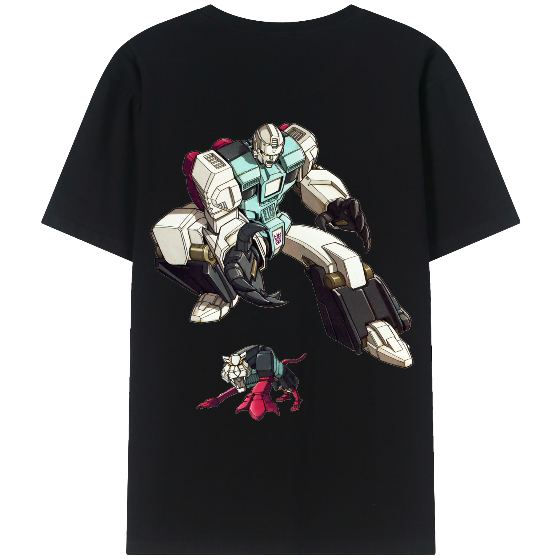 （画像用）  綿100％ メンズ半袖Tシャツ（バックプリント） 通気性
