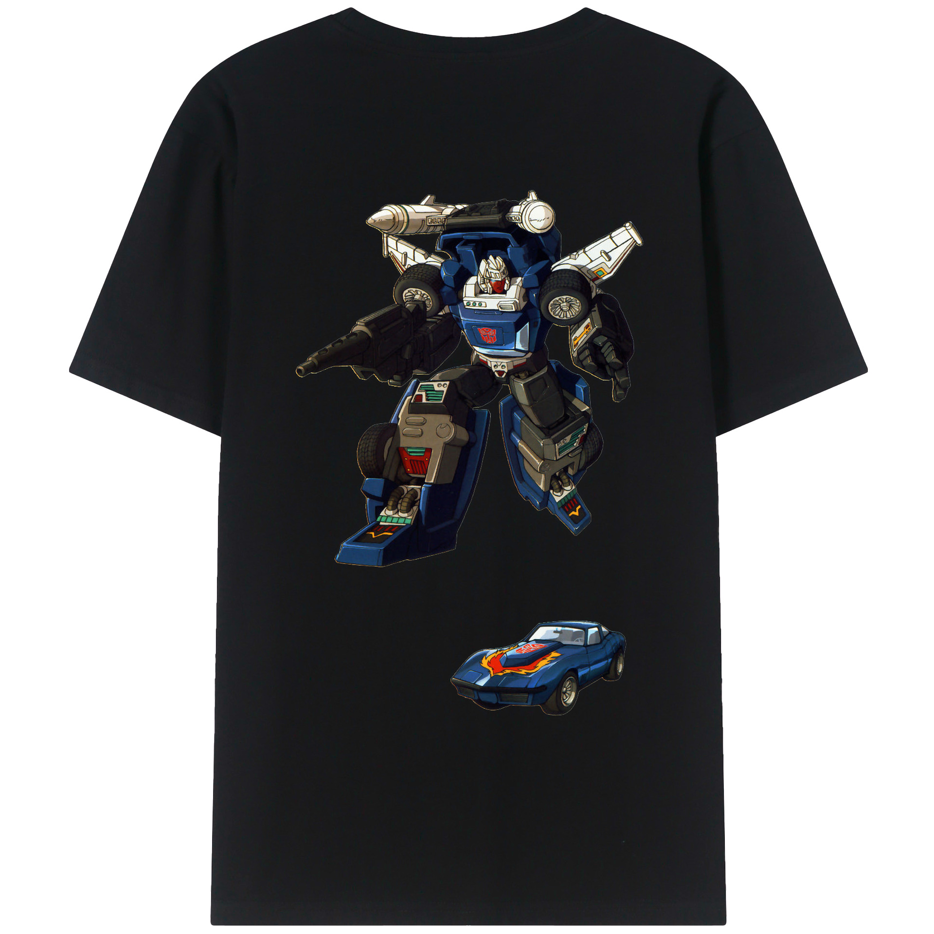 （画像用）  綿100％ メンズ半袖Tシャツ（バックプリント） 通気性