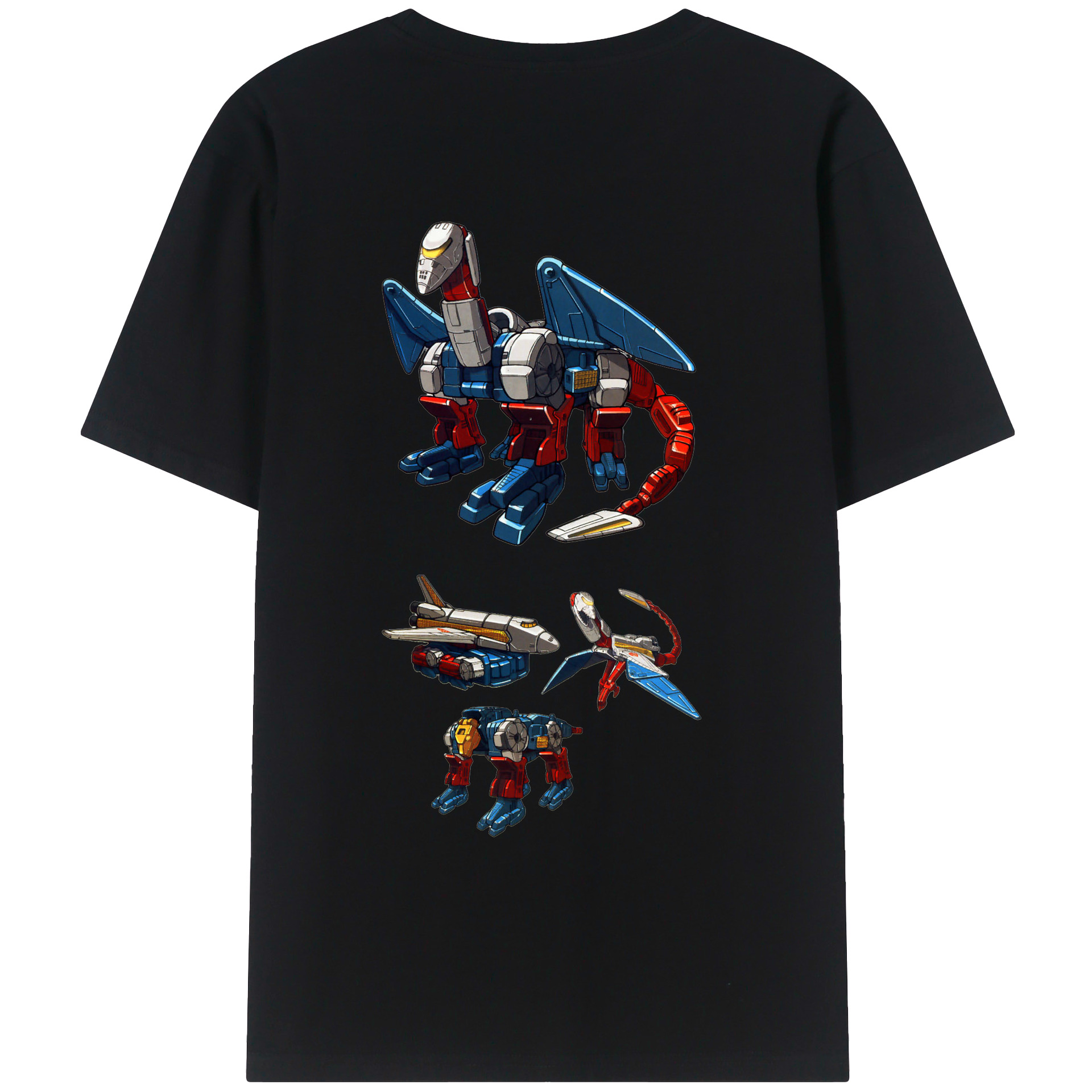 （画像用）  綿100％ メンズ半袖Tシャツ（バックプリント） 通気性
