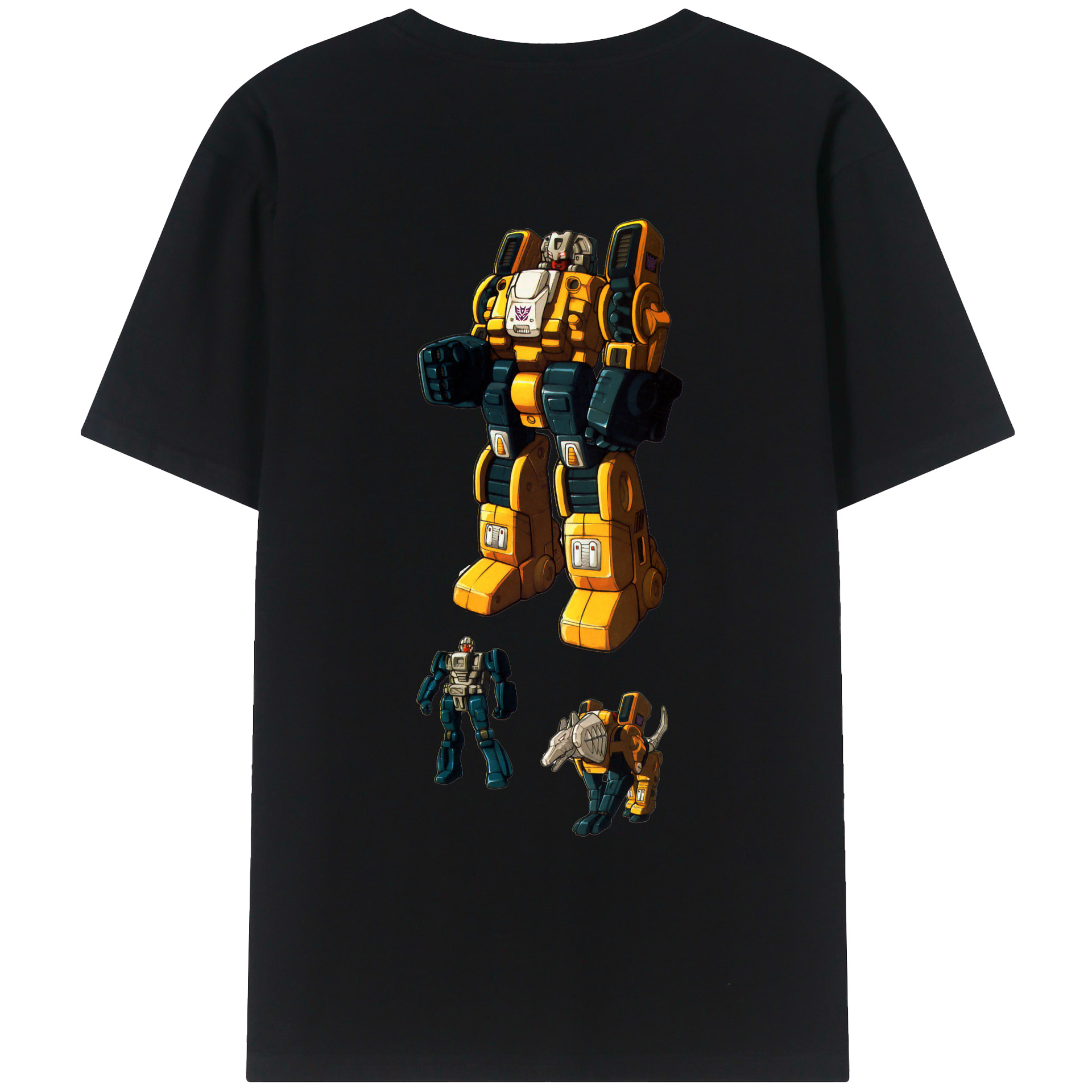 （画像用）  綿100％ メンズ半袖Tシャツ（バックプリント） 通気性
