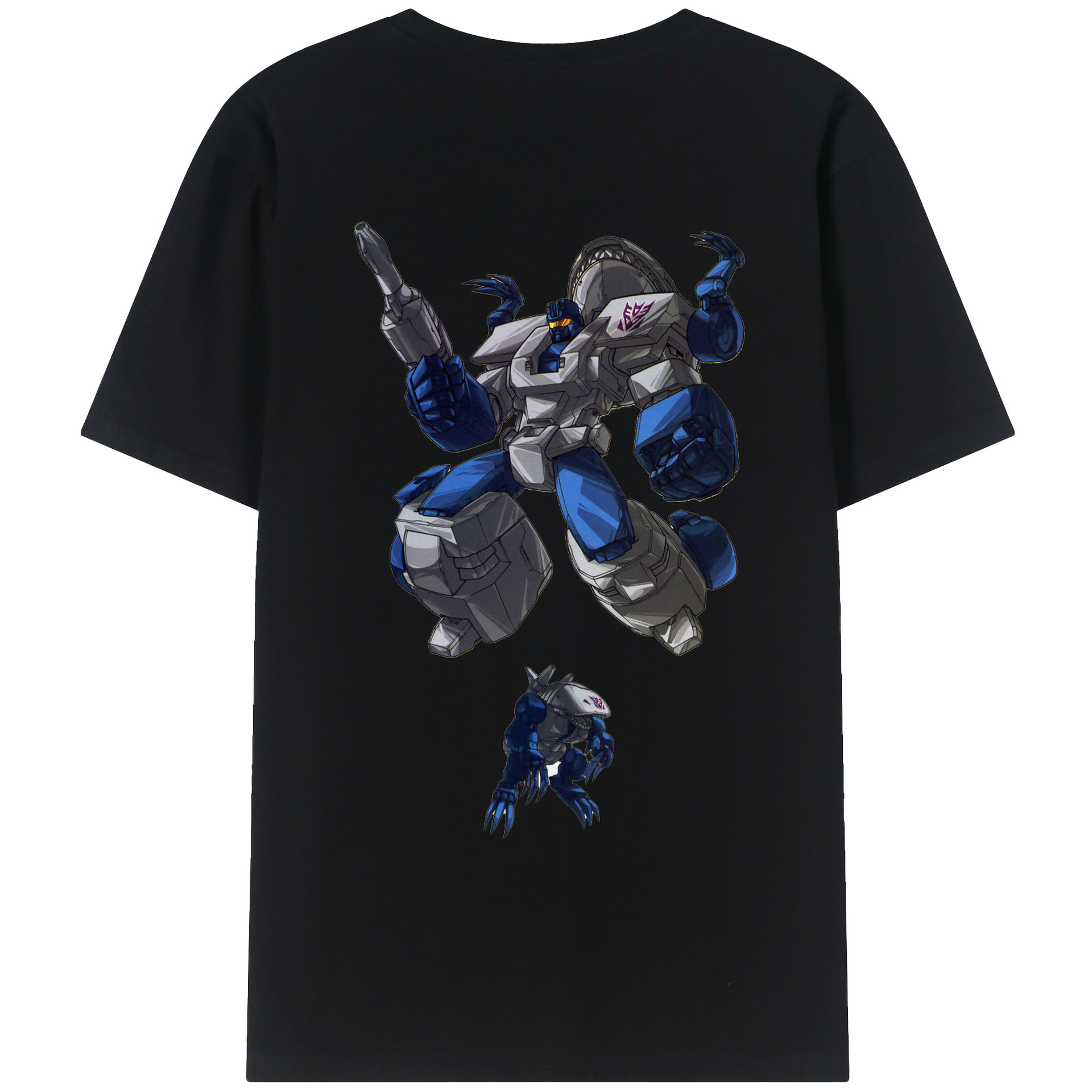 （画像用）  綿100％ メンズ半袖Tシャツ（バックプリント） 通気性