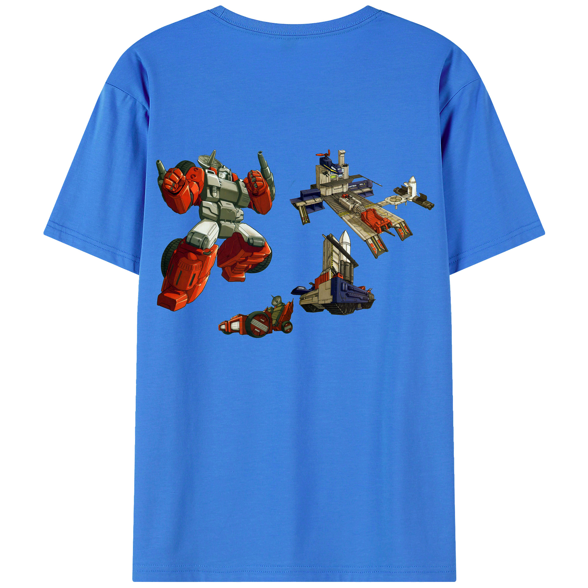 （画像用）  綿100％ メンズ半袖Tシャツ（バックプリント） 通気性