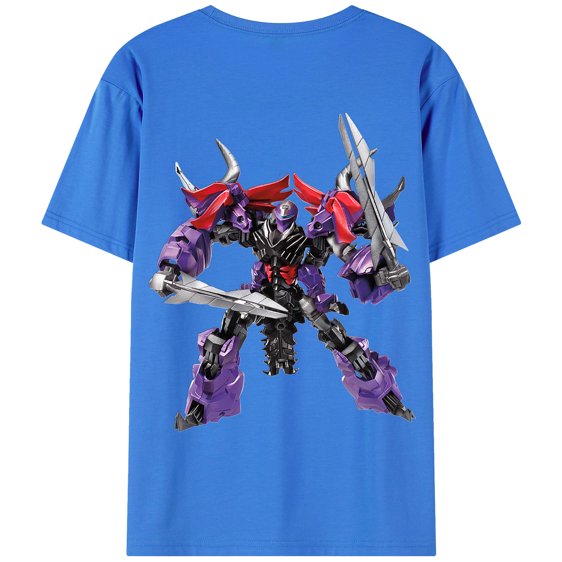 （画像用）  綿100％ メンズ半袖Tシャツ（バックプリント） 通気性