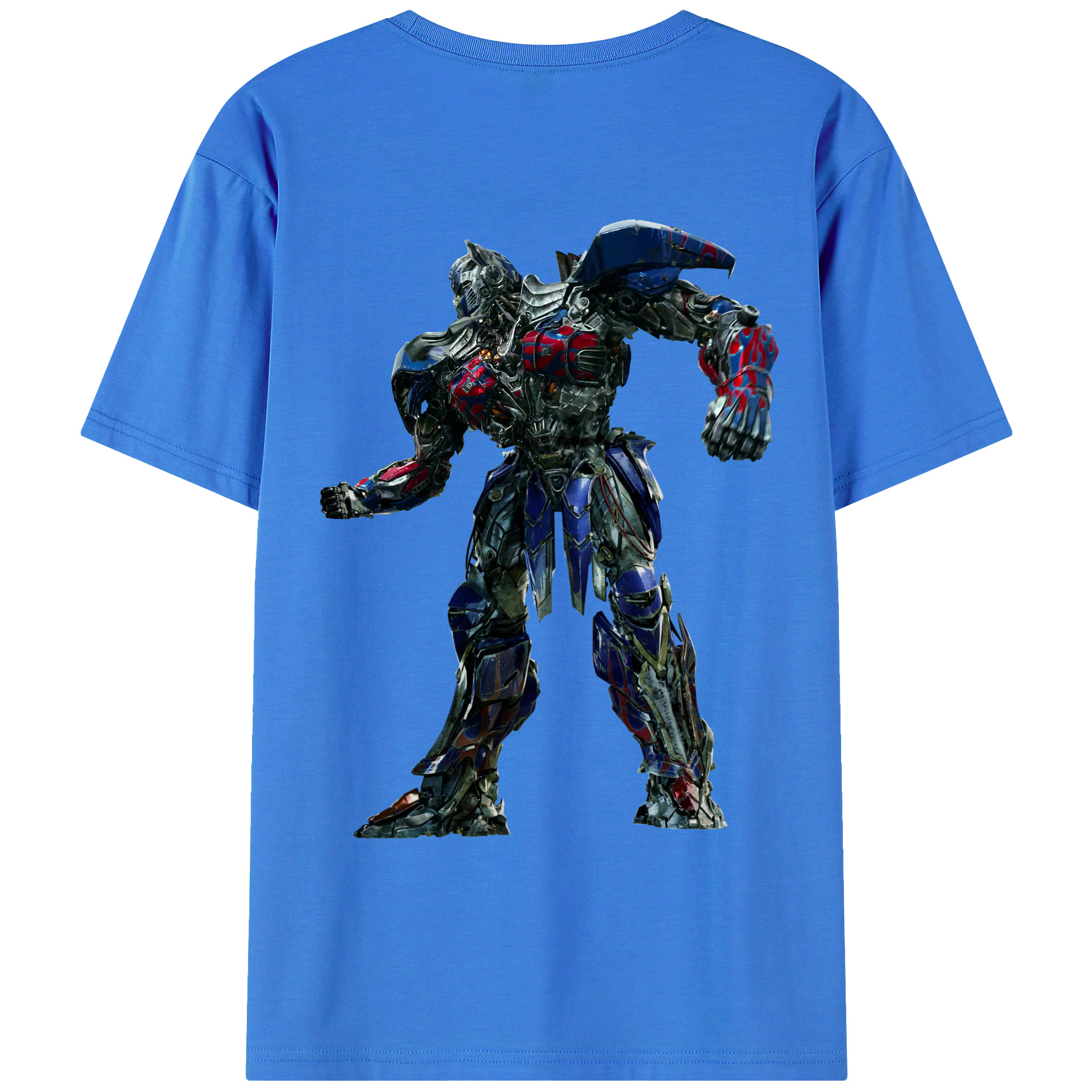 （画像用）  綿100％ メンズ半袖Tシャツ（バックプリント） 通気性