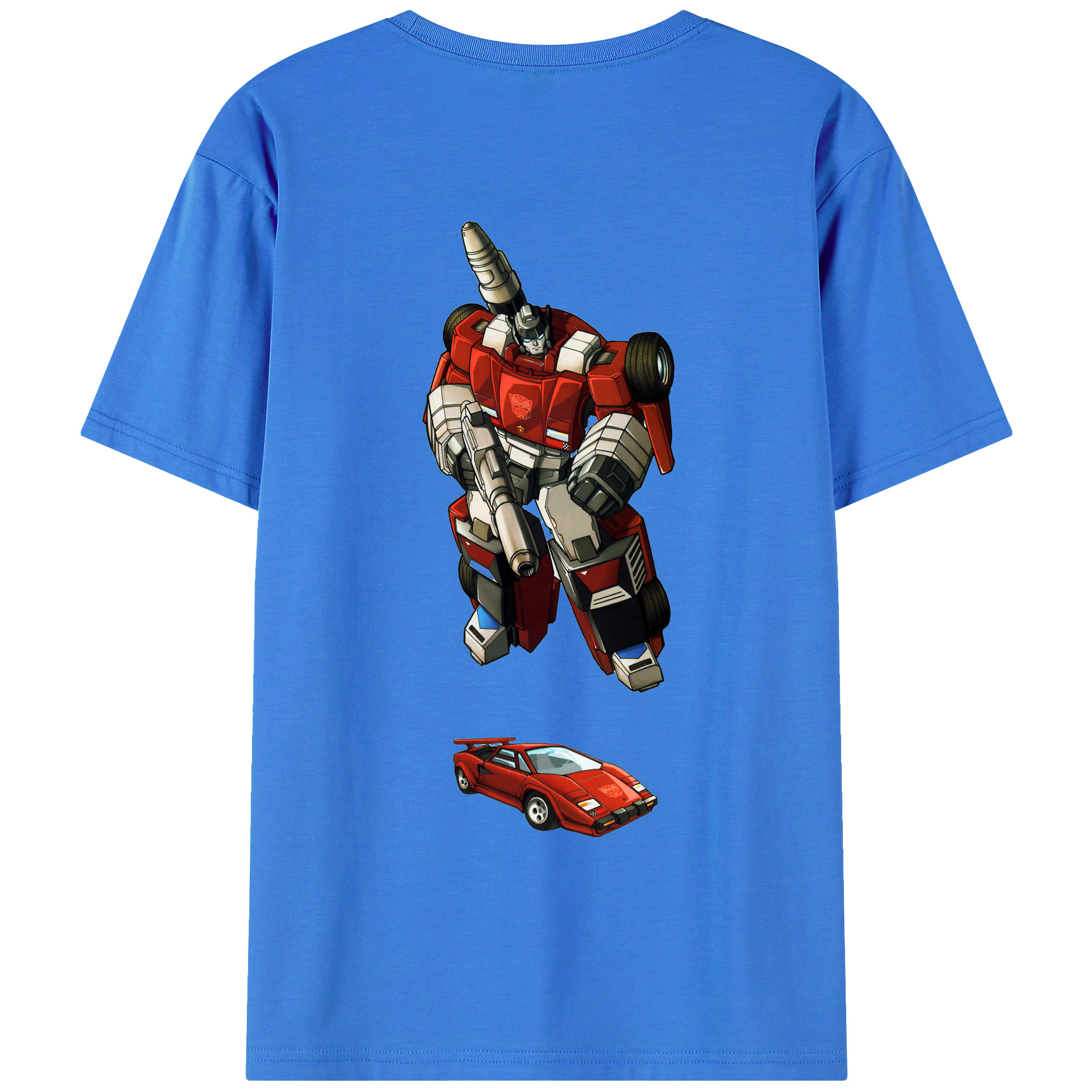 （画像用）  綿100％ メンズ半袖Tシャツ（バックプリント） 通気性