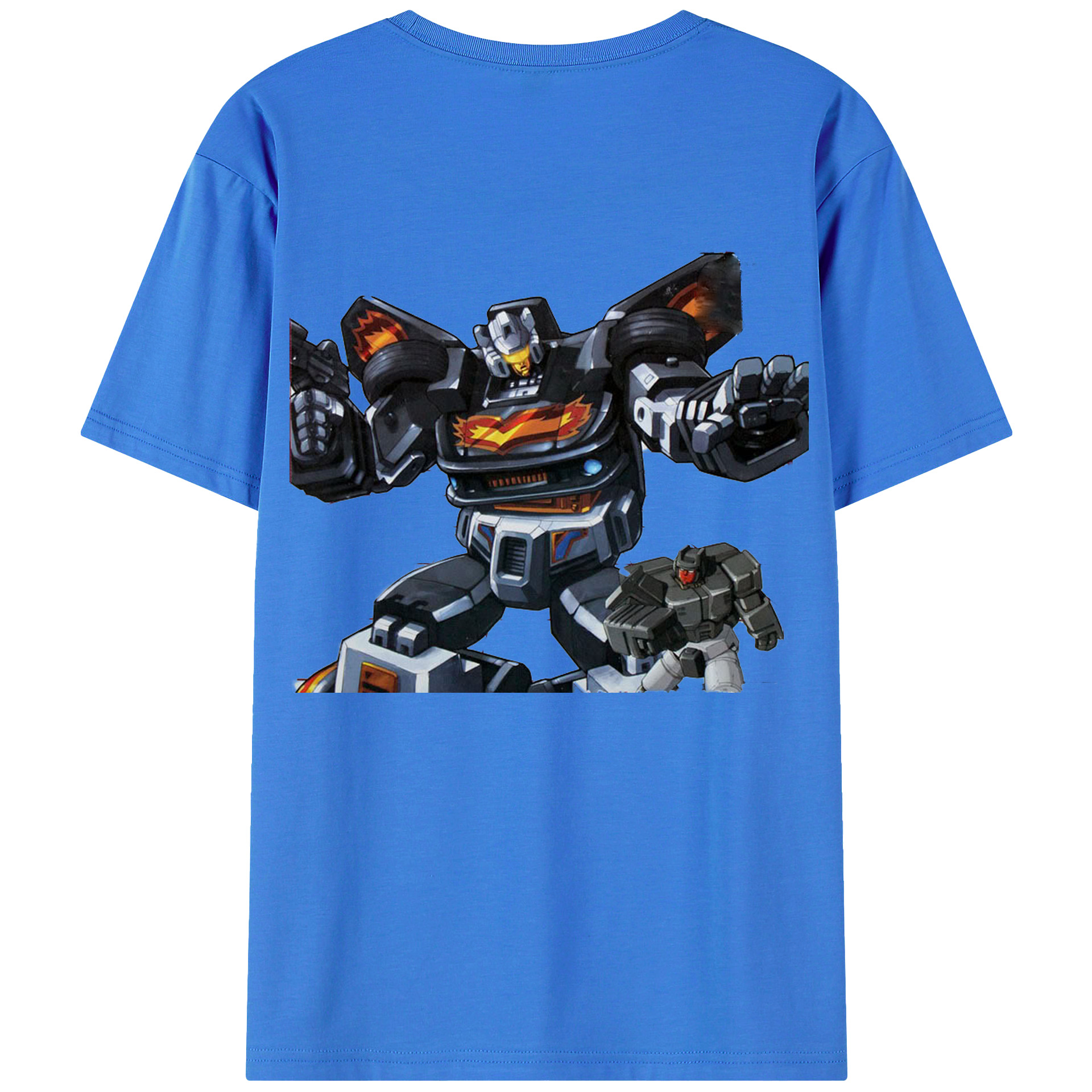 （画像用）  綿100％ メンズ半袖Tシャツ（バックプリント） 通気性
