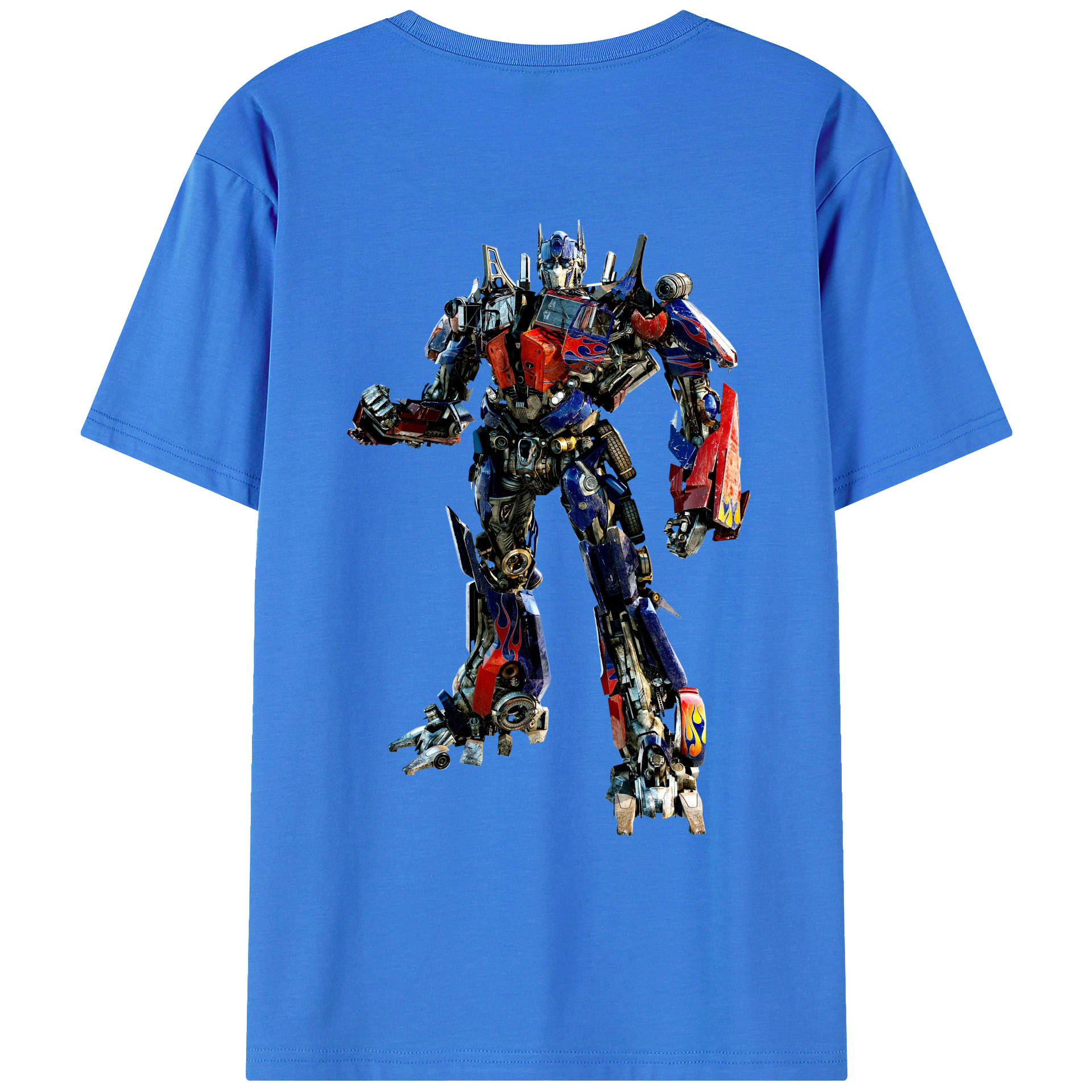 （画像用）  綿100％ メンズ半袖Tシャツ（バックプリント） 通気性
