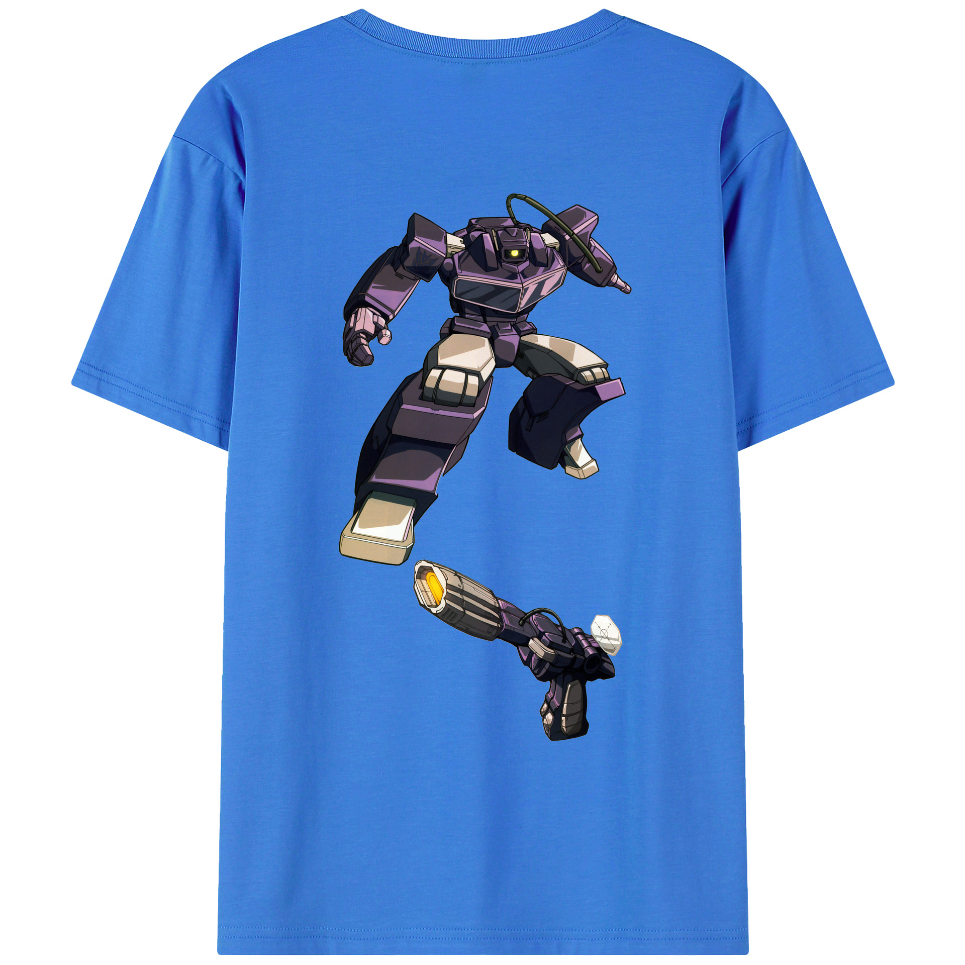 （画像用）  綿100％ メンズ半袖Tシャツ（バックプリント） 通気性