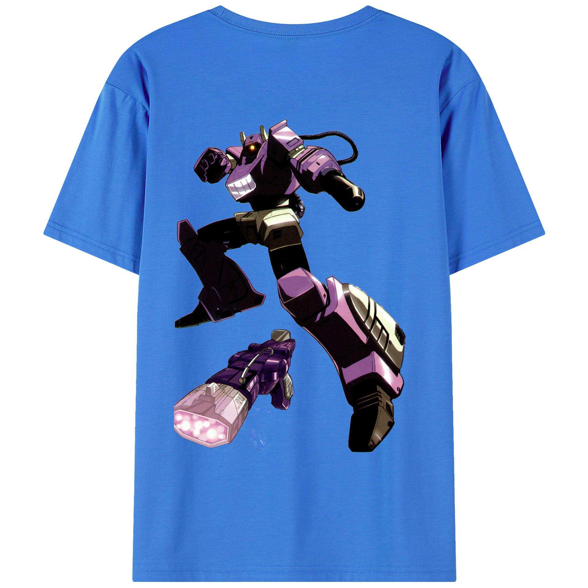 （画像用）  綿100％ メンズ半袖Tシャツ（バックプリント） 通気性
