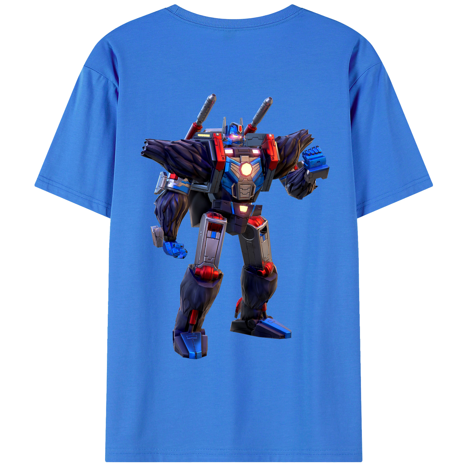 （画像用）  綿100％ メンズ半袖Tシャツ（バックプリント） 通気性
