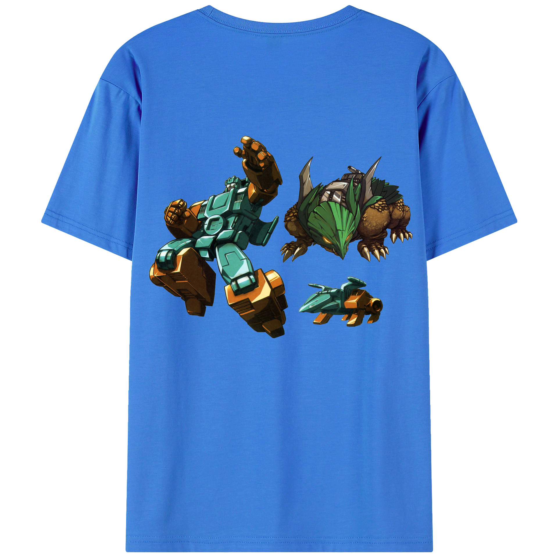 （画像用）  綿100％ メンズ半袖Tシャツ（バックプリント） 通気性