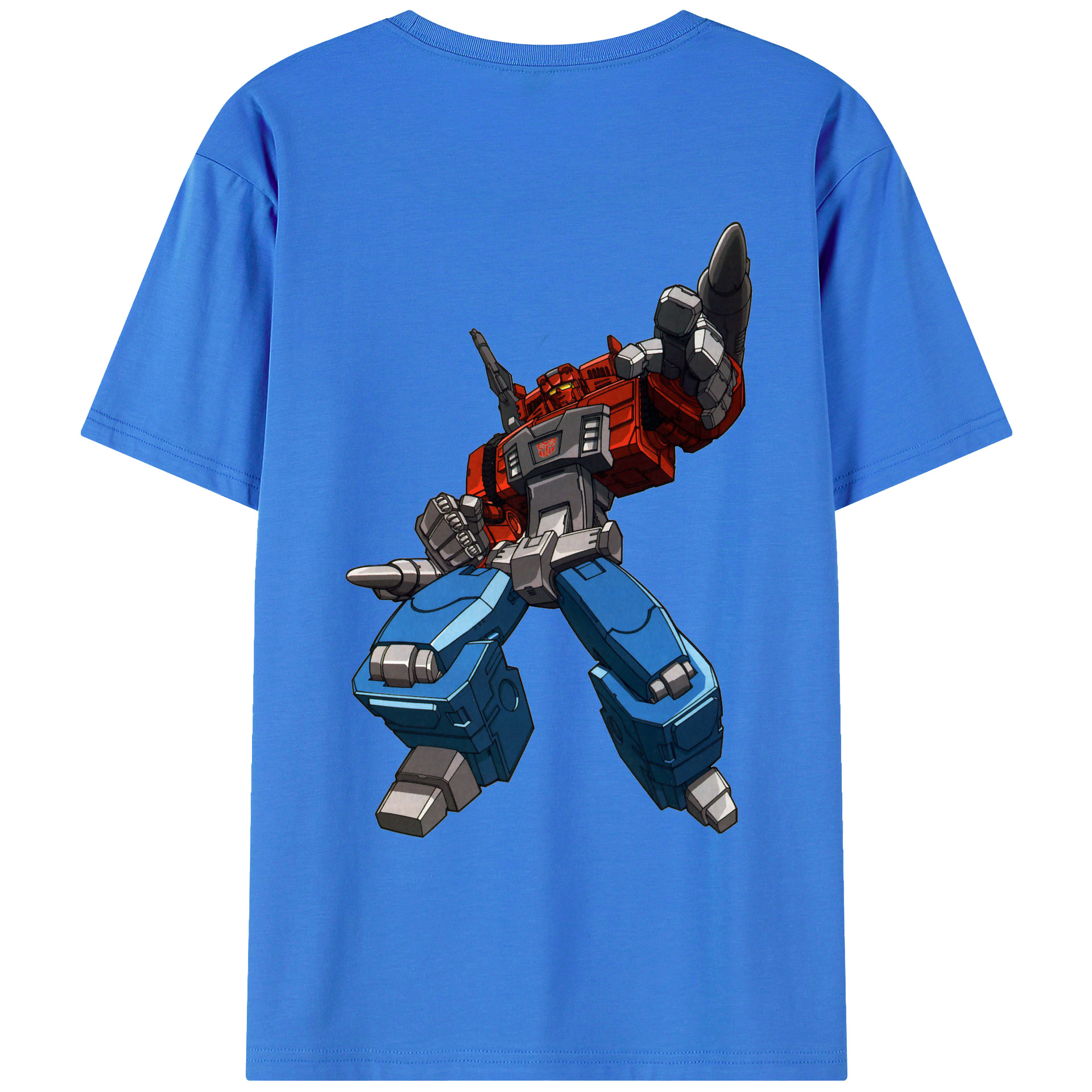 （画像用）  綿100％ メンズ半袖Tシャツ（バックプリント） 通気性