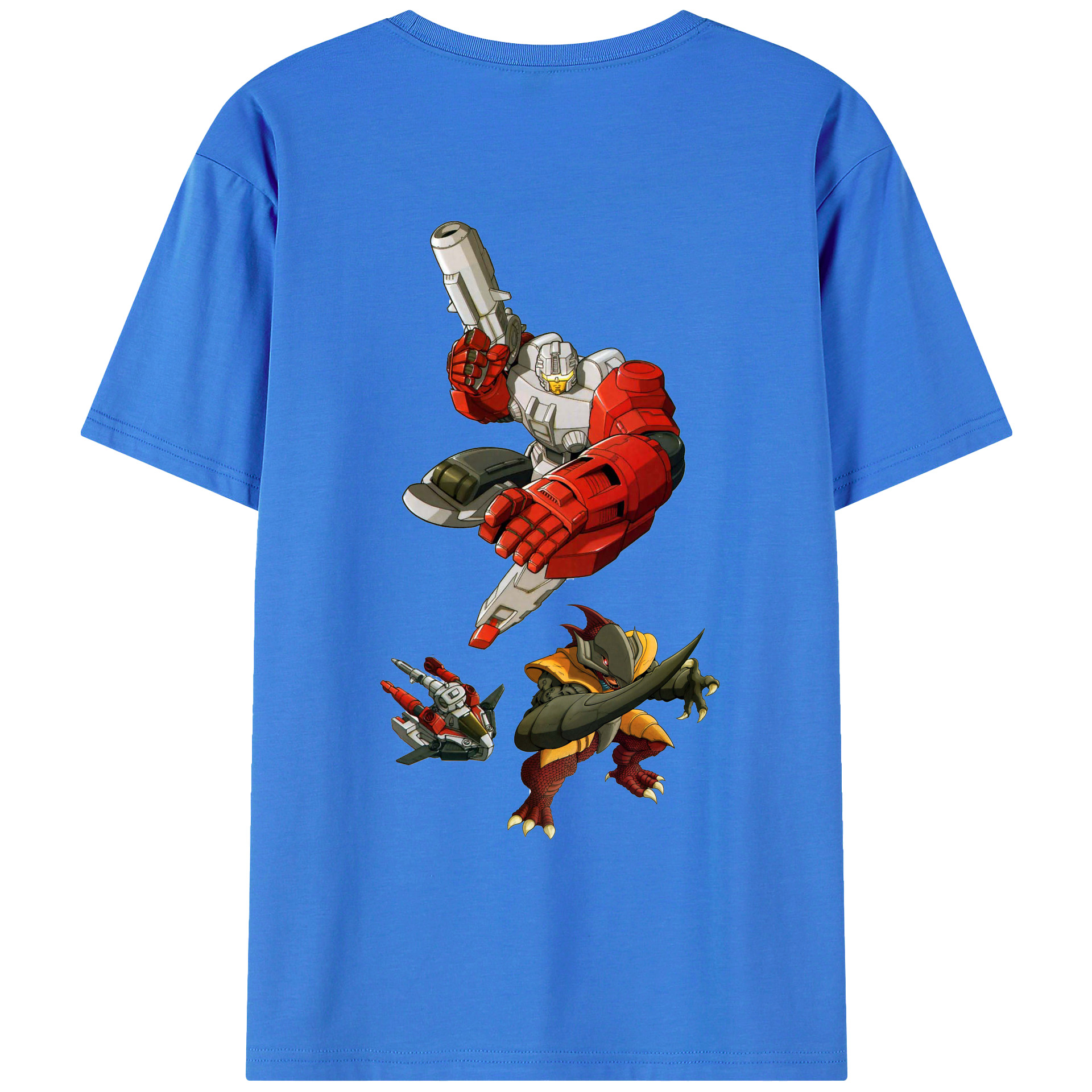 （画像用）  綿100％ メンズ半袖Tシャツ（バックプリント） 通気性