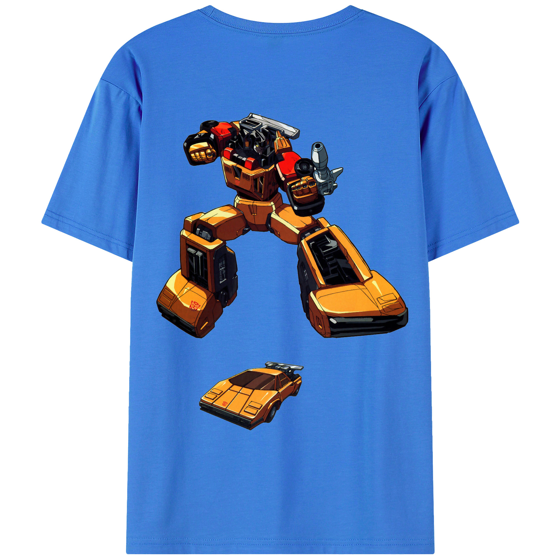 （画像用）  綿100％ メンズ半袖Tシャツ（バックプリント） 通気性