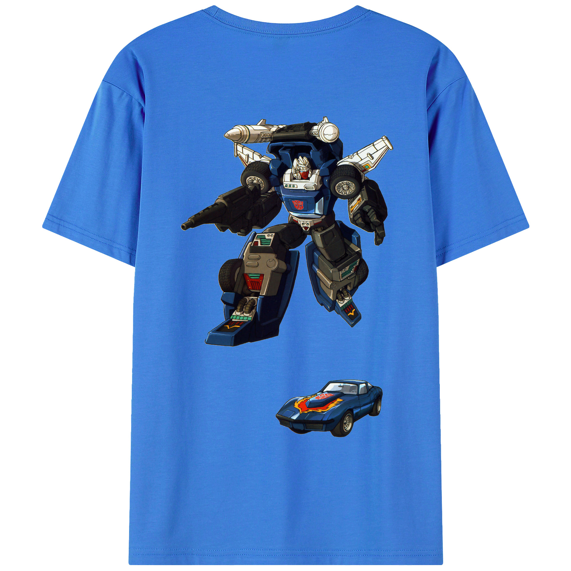 （画像用）  綿100％ メンズ半袖Tシャツ（バックプリント） 通気性