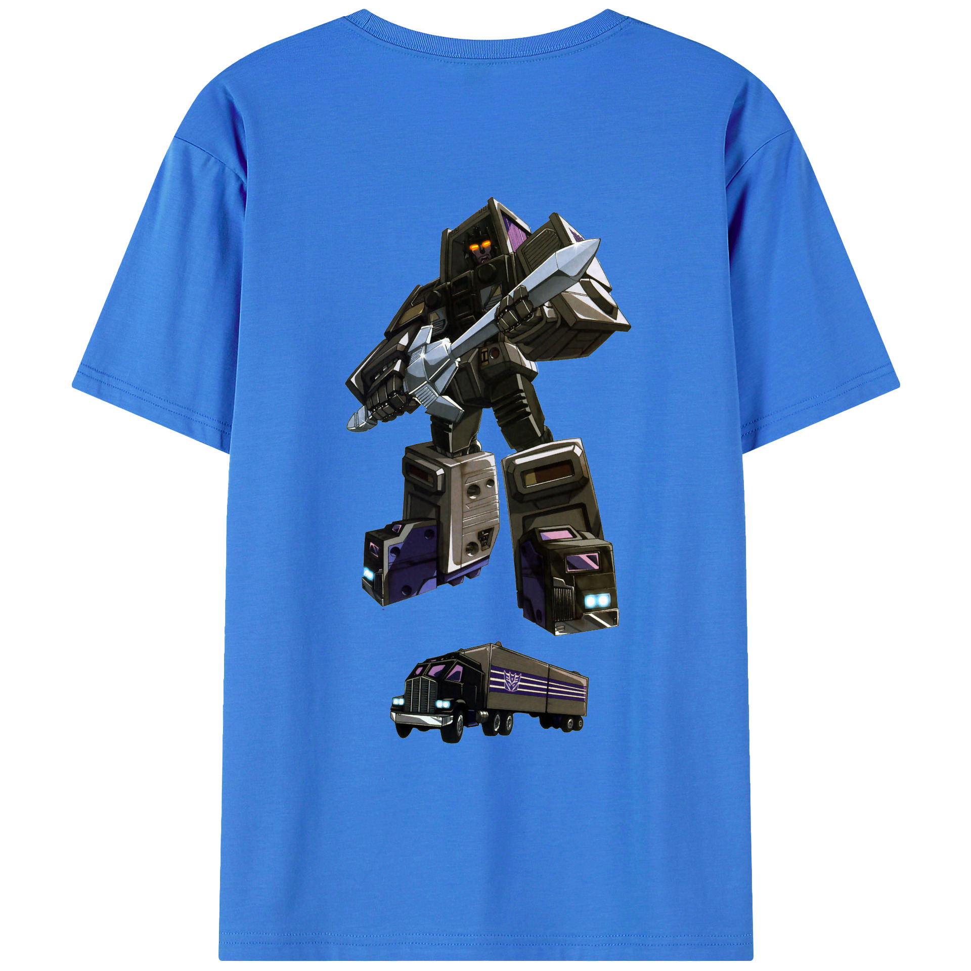 （画像用）  綿100％ メンズ半袖Tシャツ（バックプリント） 通気性