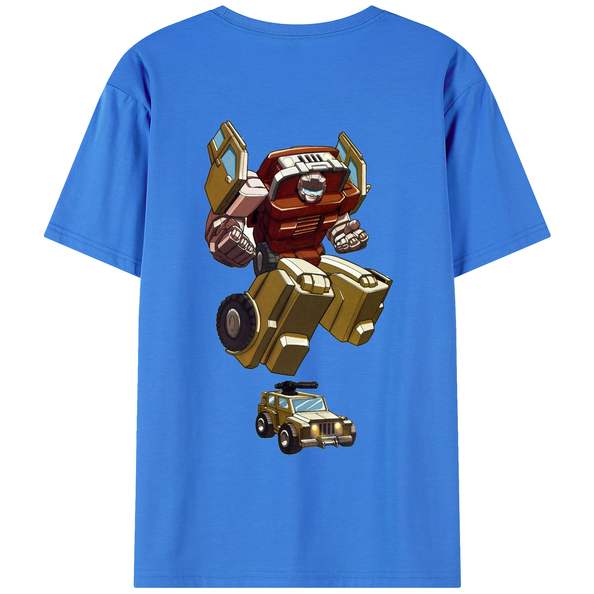 （画像用）  綿100％ メンズ半袖Tシャツ（バックプリント） 通気性