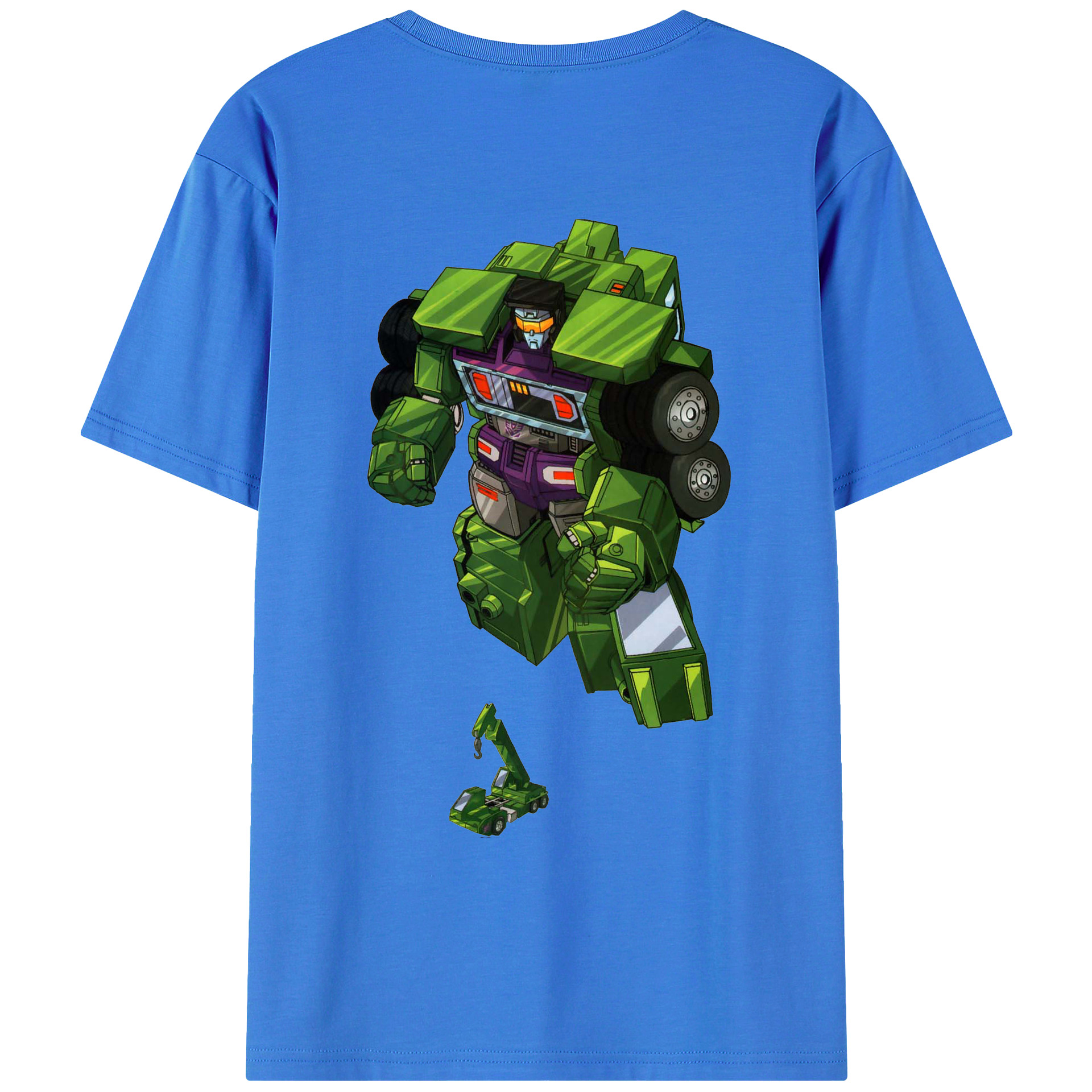 （画像用）  綿100％ メンズ半袖Tシャツ（バックプリント） 通気性