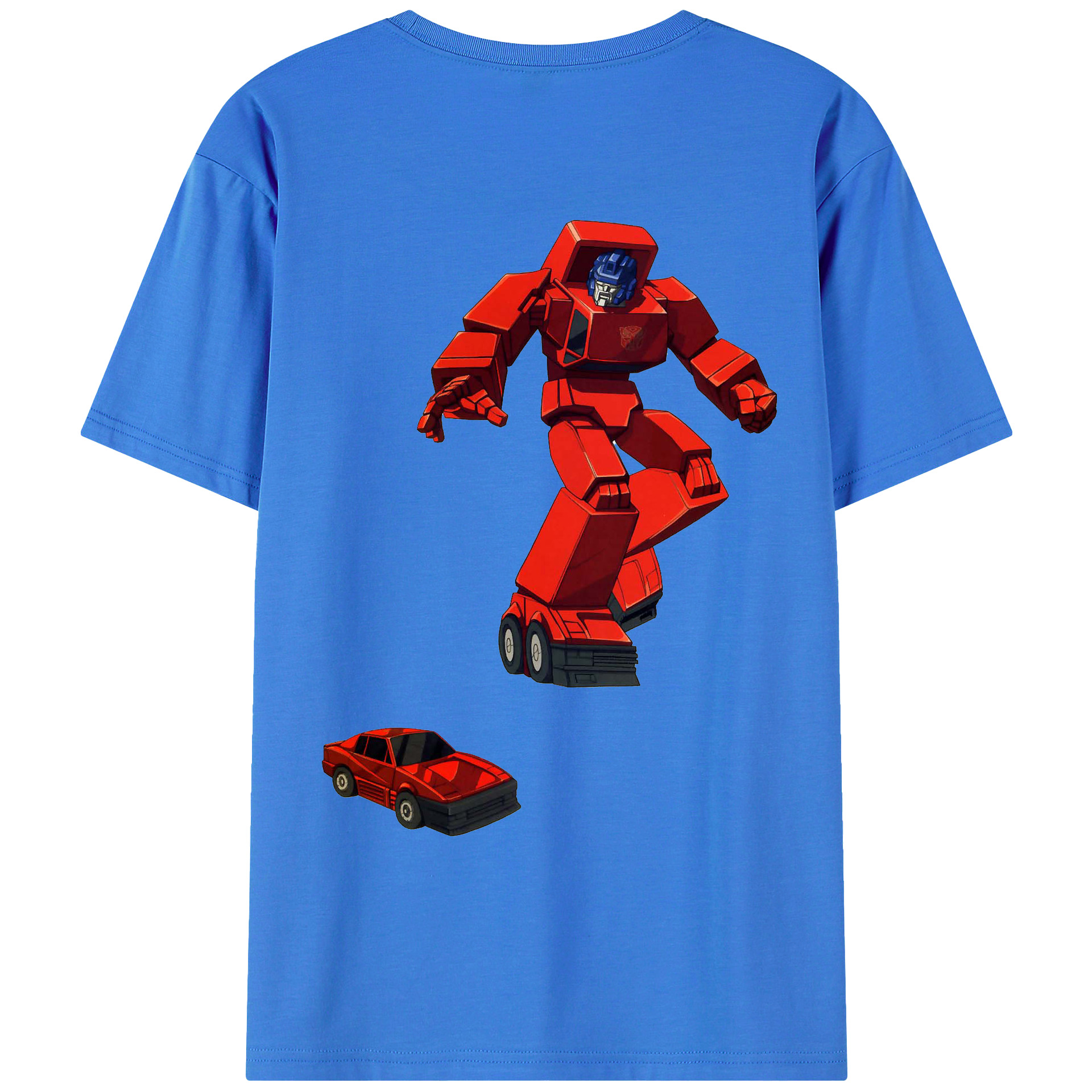 （画像用）  綿100％ メンズ半袖Tシャツ（バックプリント） 通気性