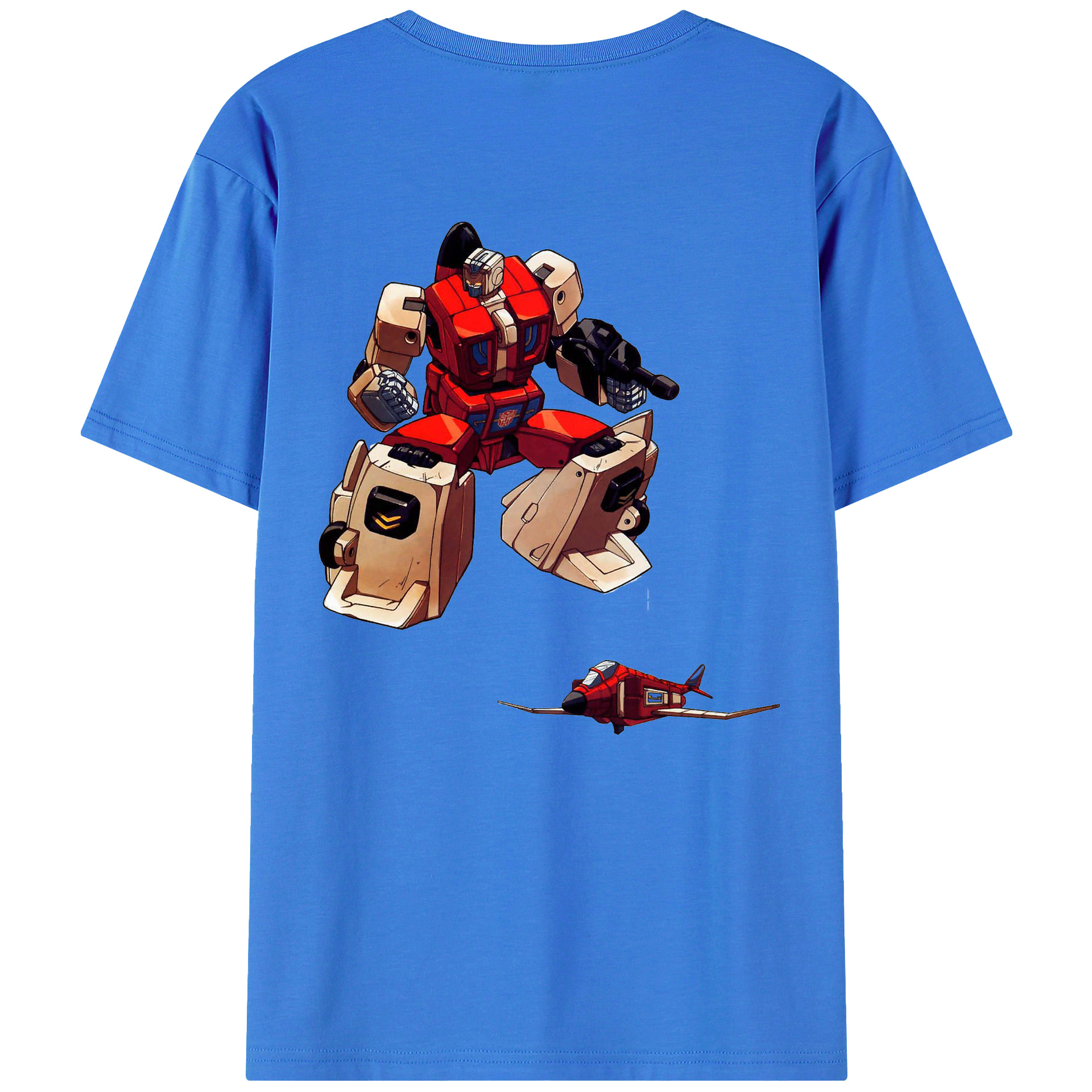 （画像用）  綿100％ メンズ半袖Tシャツ（バックプリント） 通気性