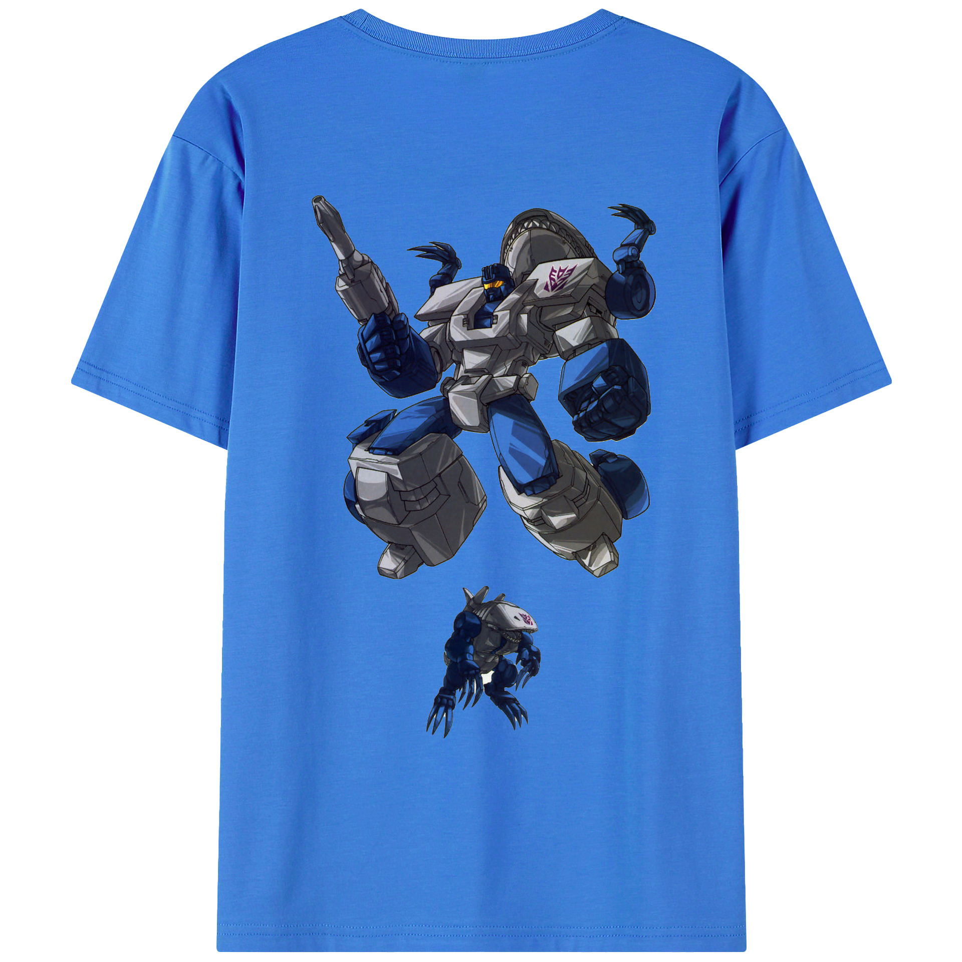 （画像用）  綿100％ メンズ半袖Tシャツ（バックプリント） 通気性