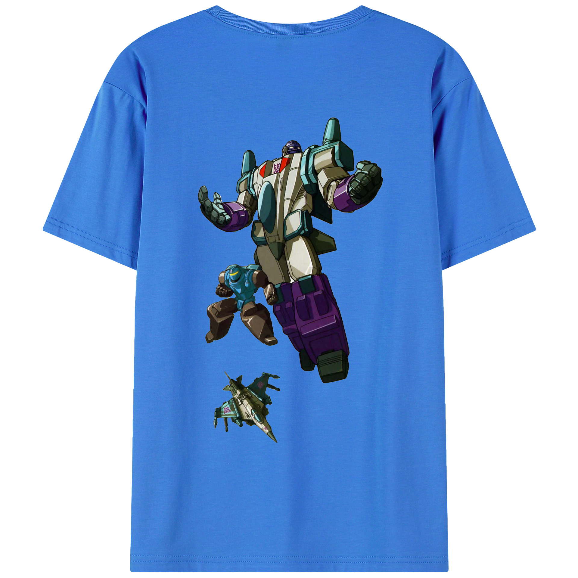 （画像用）  綿100％ メンズ半袖Tシャツ（バックプリント） 通気性