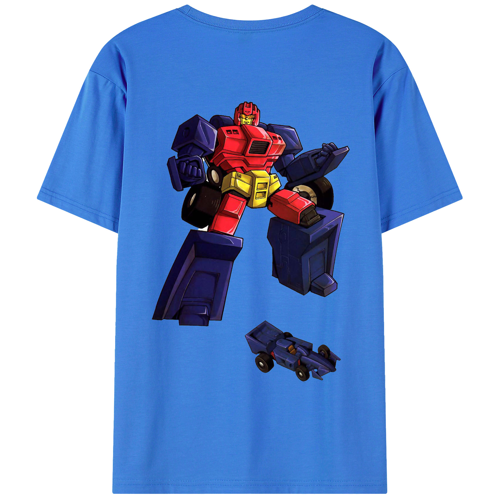 （画像用）  綿100％ メンズ半袖Tシャツ（バックプリント） 通気性