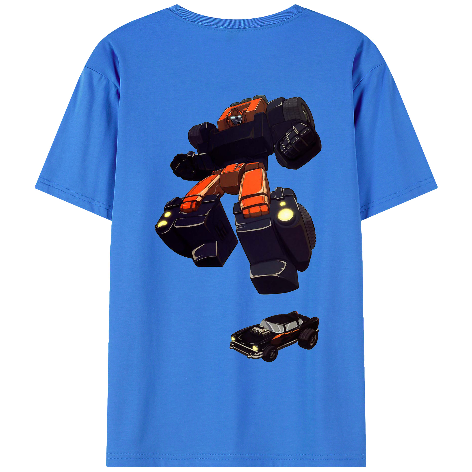 （画像用）  綿100％ メンズ半袖Tシャツ（バックプリント） 通気性