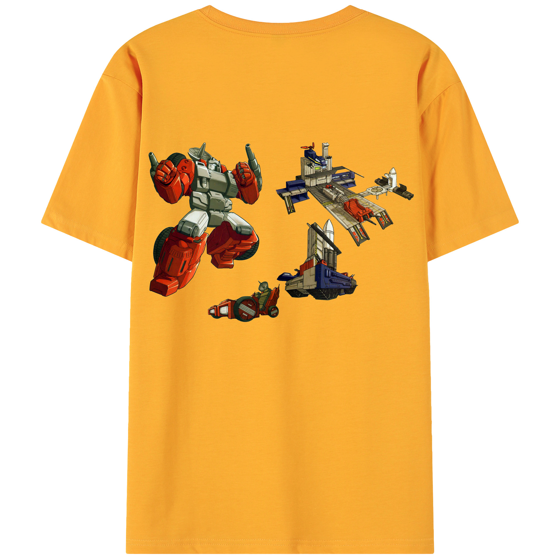 （画像用）  綿100％ メンズ半袖Tシャツ（バックプリント） 通気性