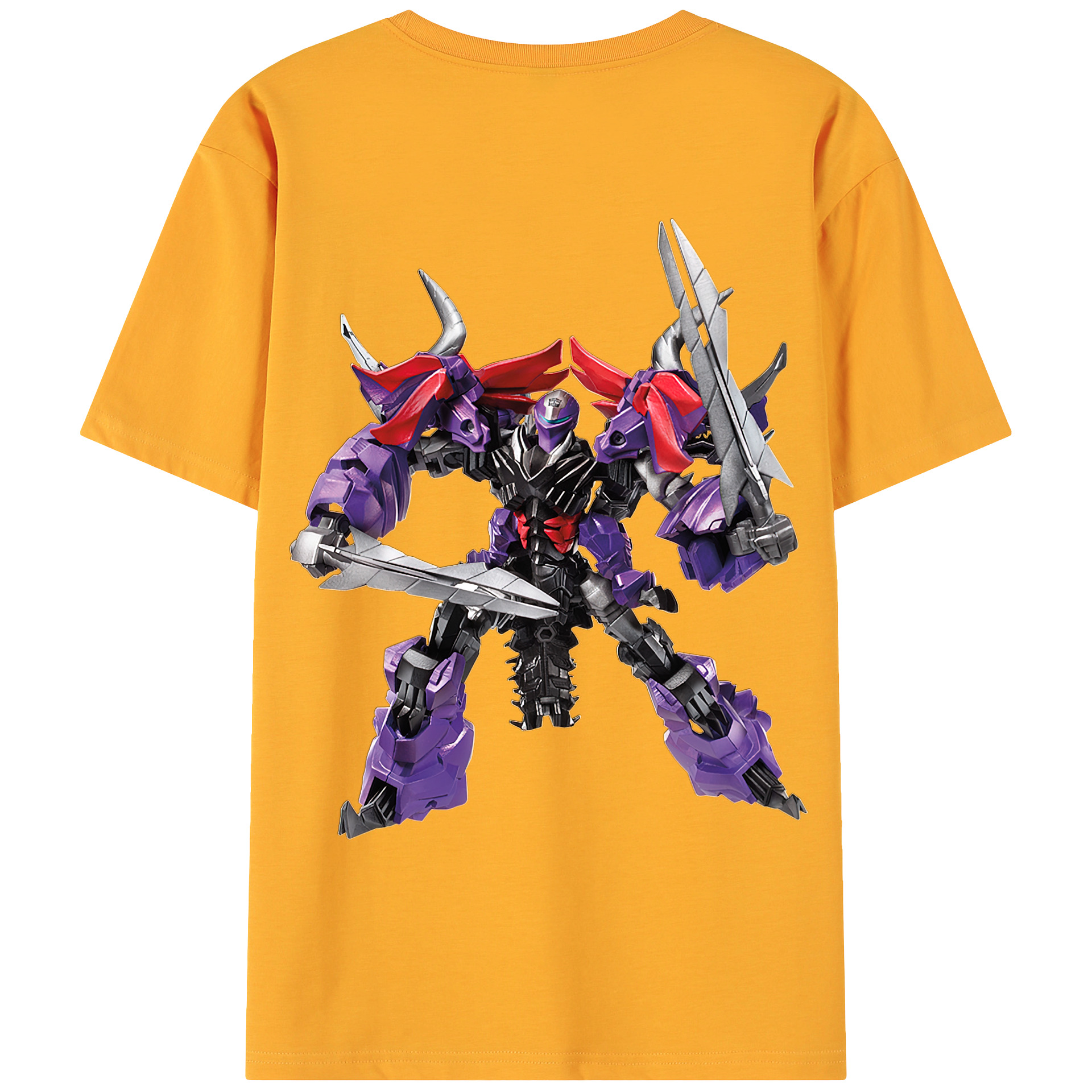 （画像用）  綿100％ メンズ半袖Tシャツ（バックプリント） 通気性