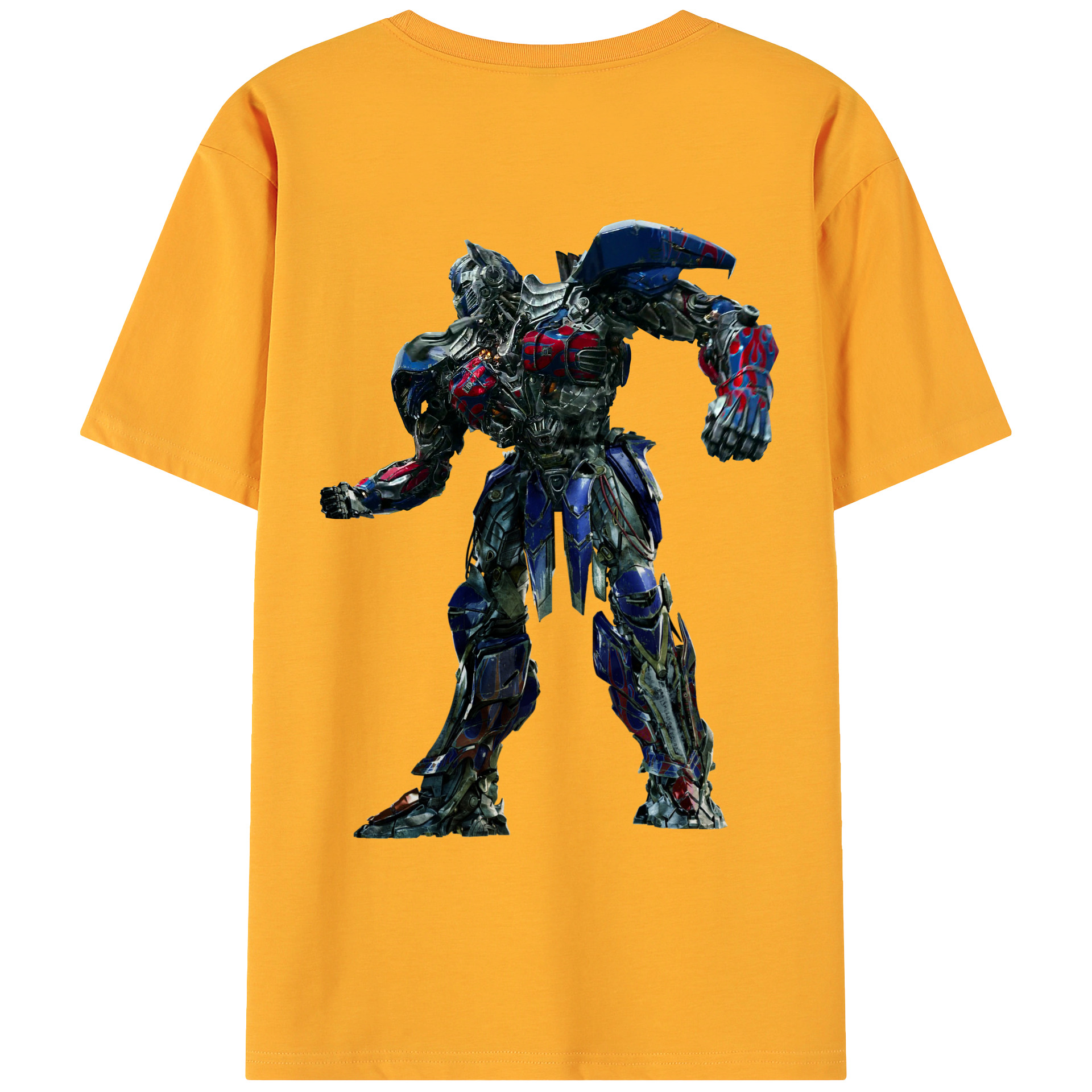 （画像用）  綿100％ メンズ半袖Tシャツ（バックプリント） 通気性
