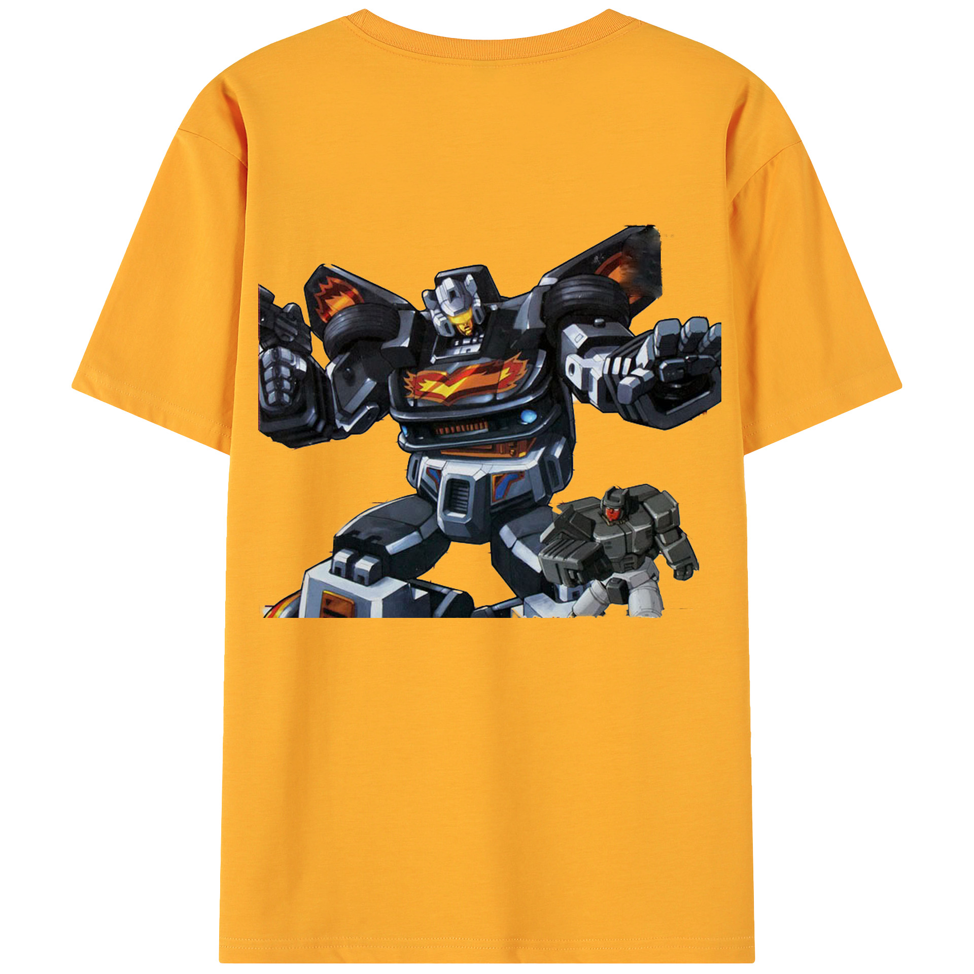 （画像用）  綿100％ メンズ半袖Tシャツ（バックプリント） 通気性