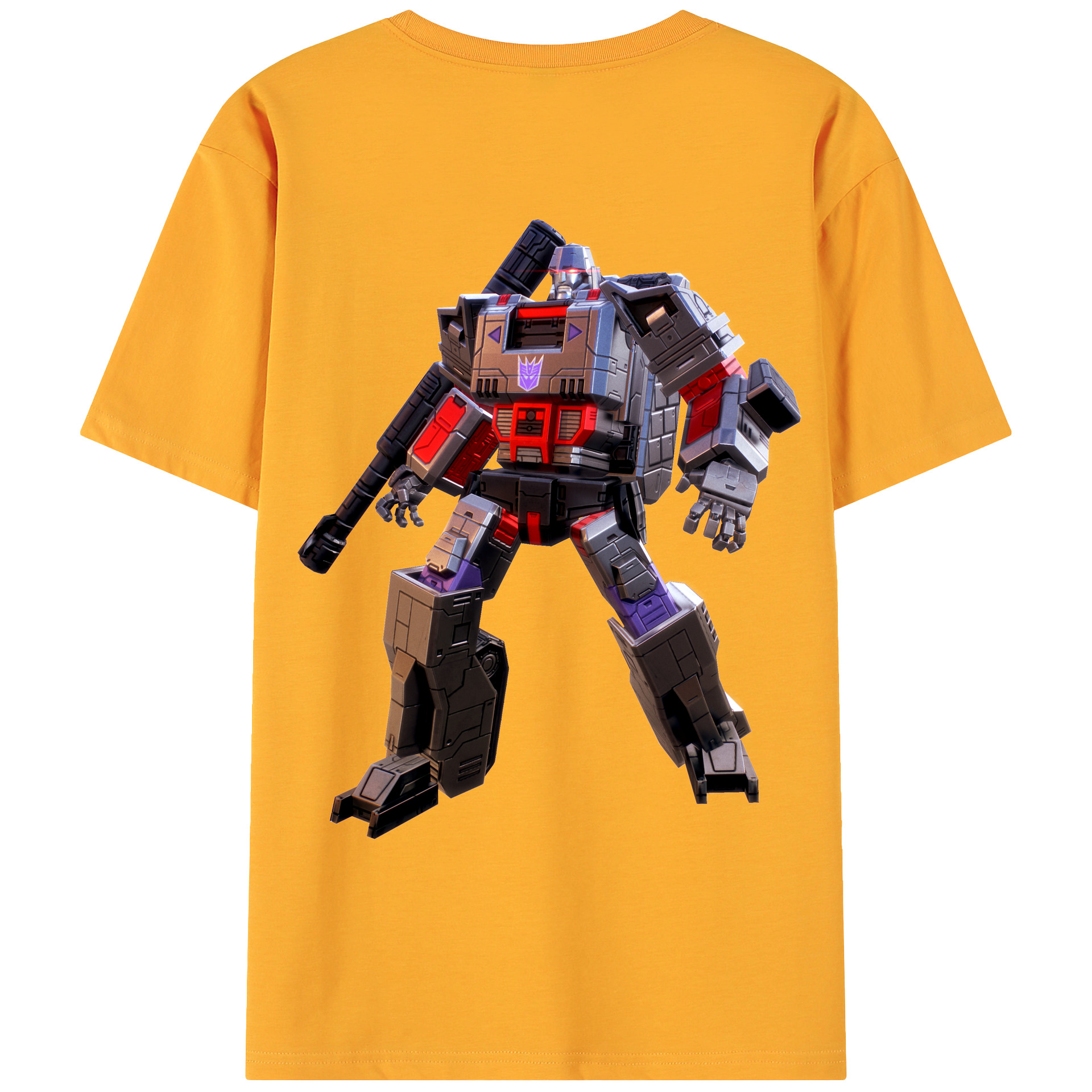 （画像用）  綿100％ メンズ半袖Tシャツ（バックプリント） 通気性