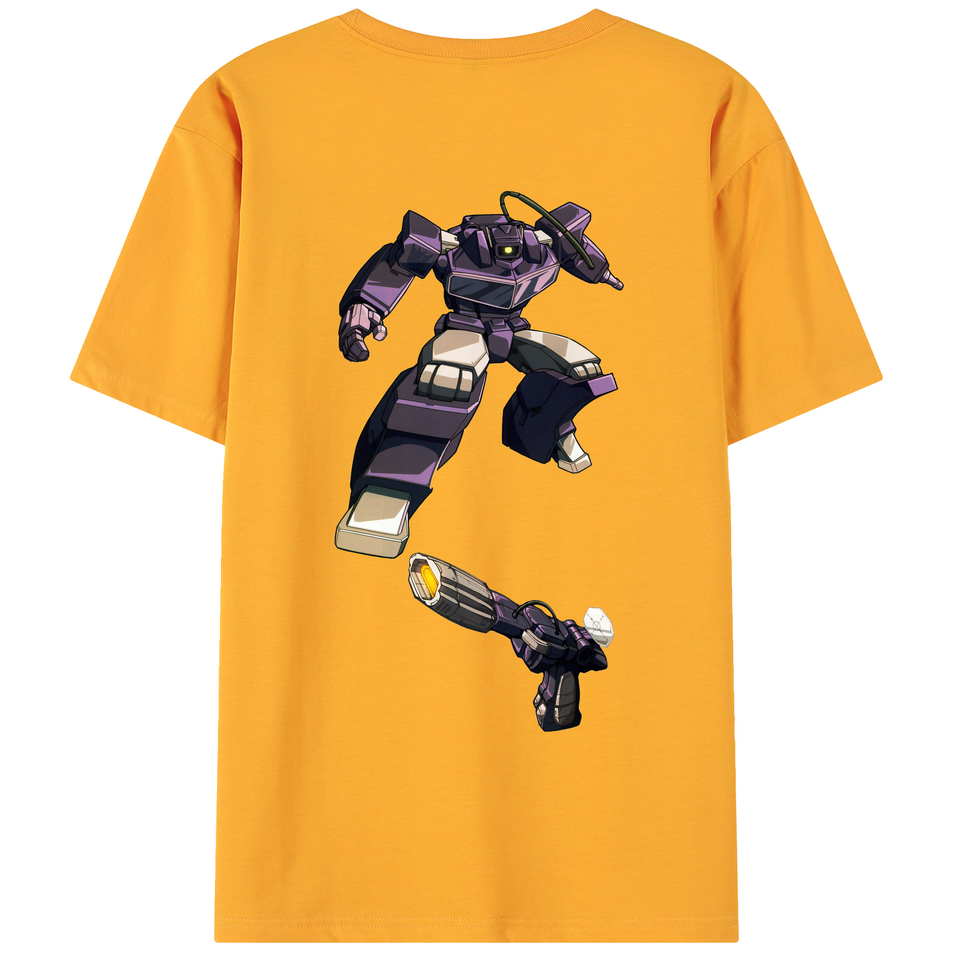 （画像用）  綿100％ メンズ半袖Tシャツ（バックプリント） 通気性