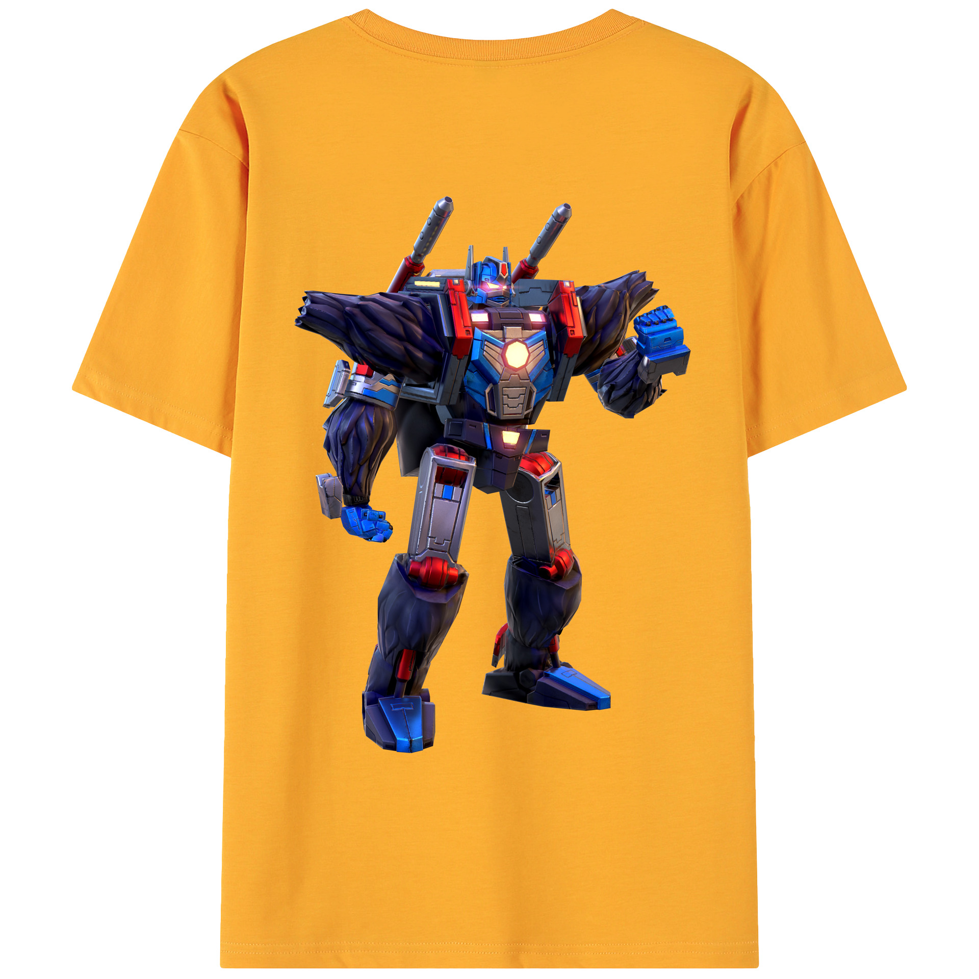 （画像用）  綿100％ メンズ半袖Tシャツ（バックプリント） 通気性