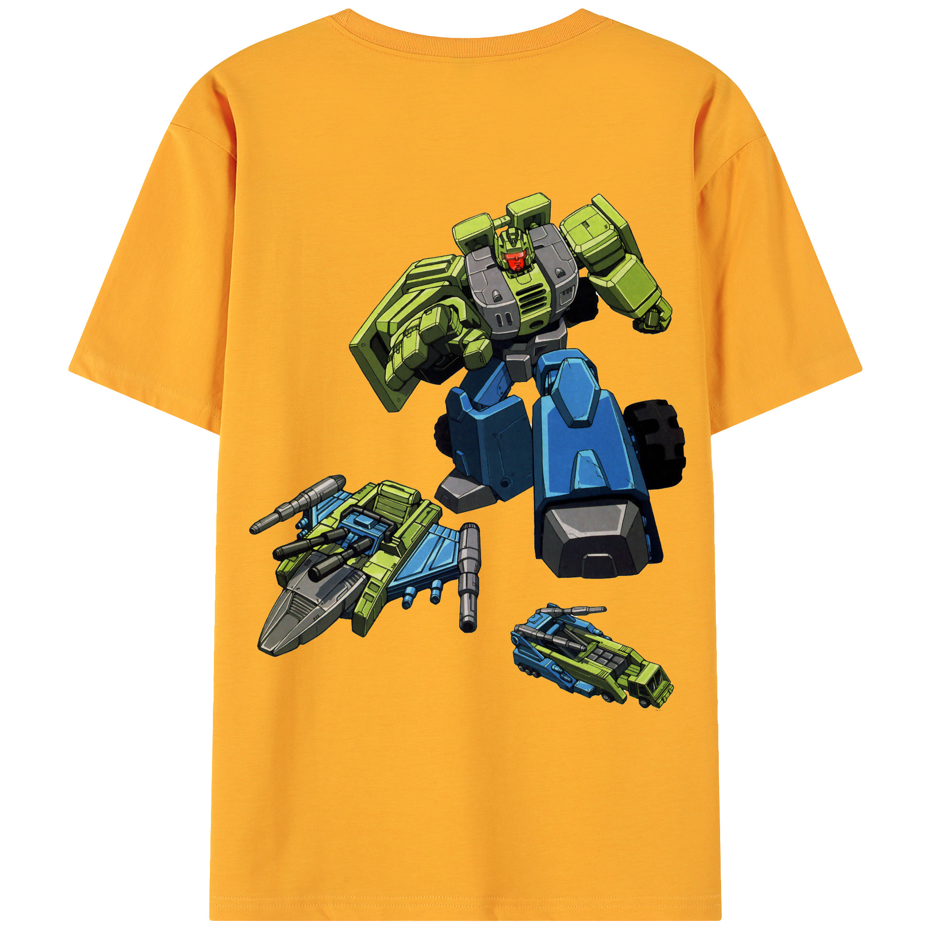 （画像用）  綿100％ メンズ半袖Tシャツ（バックプリント） 通気性