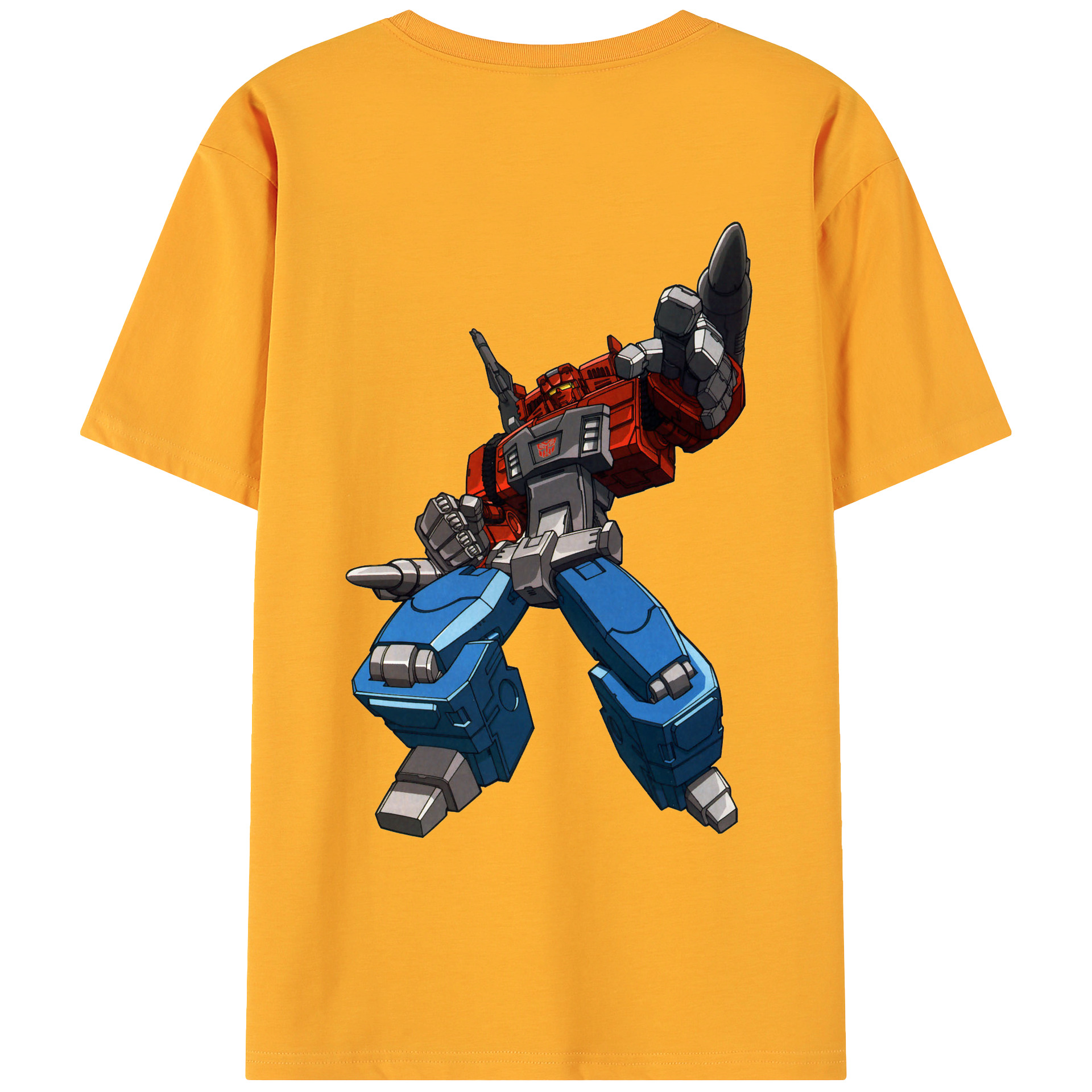 （画像用）  綿100％ メンズ半袖Tシャツ（バックプリント） 通気性