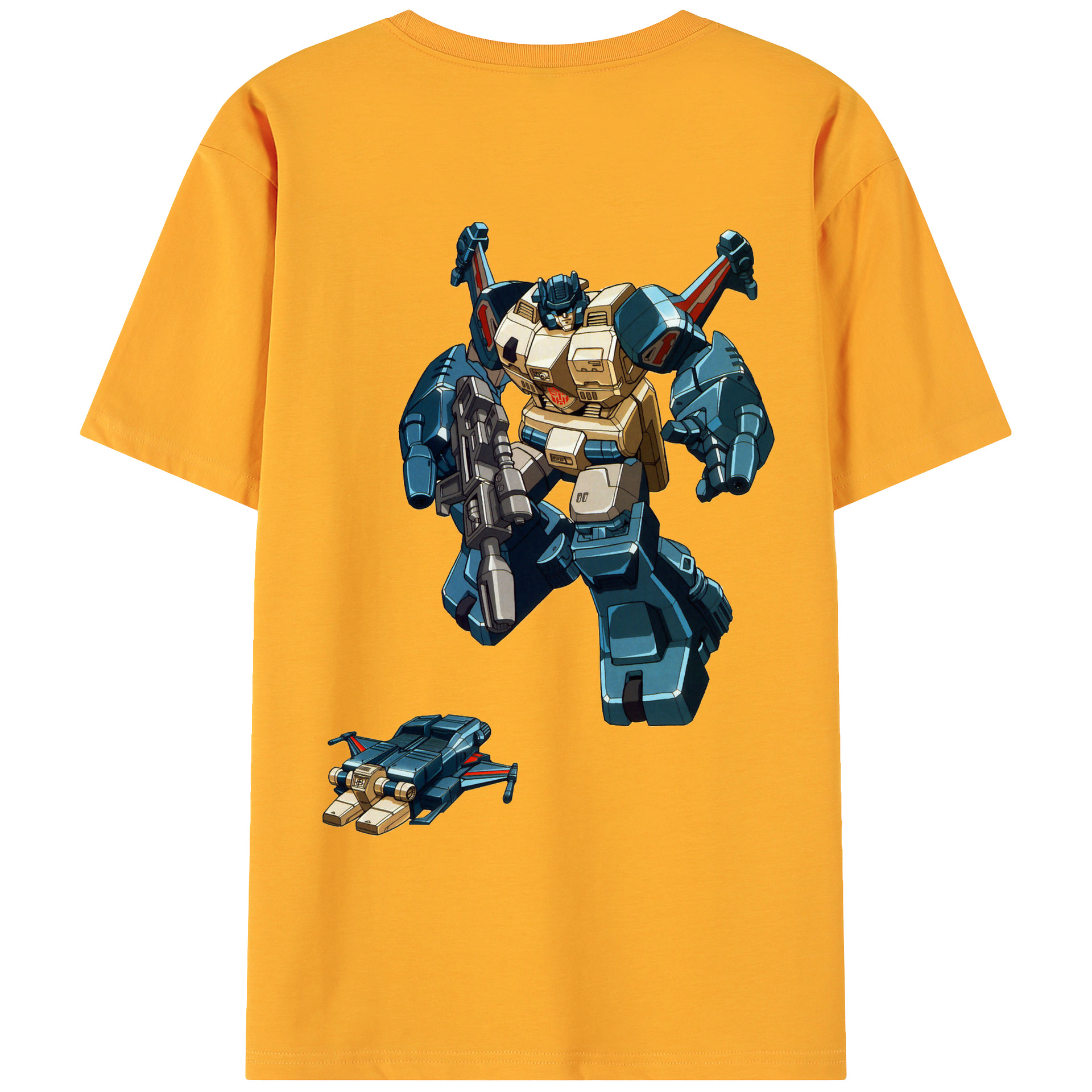（画像用）  綿100％ メンズ半袖Tシャツ（バックプリント） 通気性