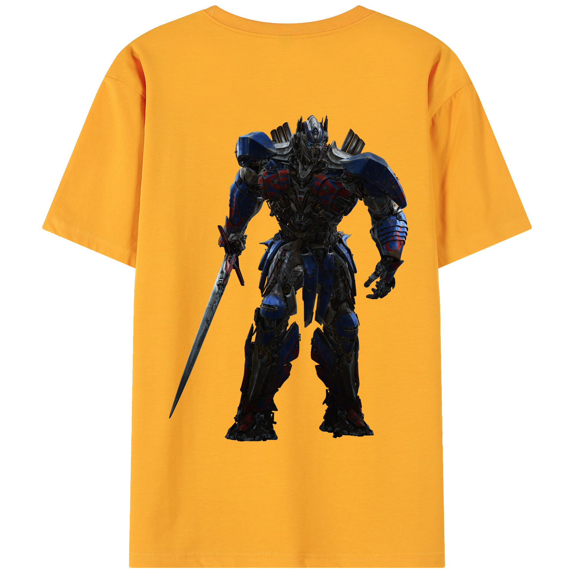（画像用）  綿100％ メンズ半袖Tシャツ（バックプリント） 通気性
