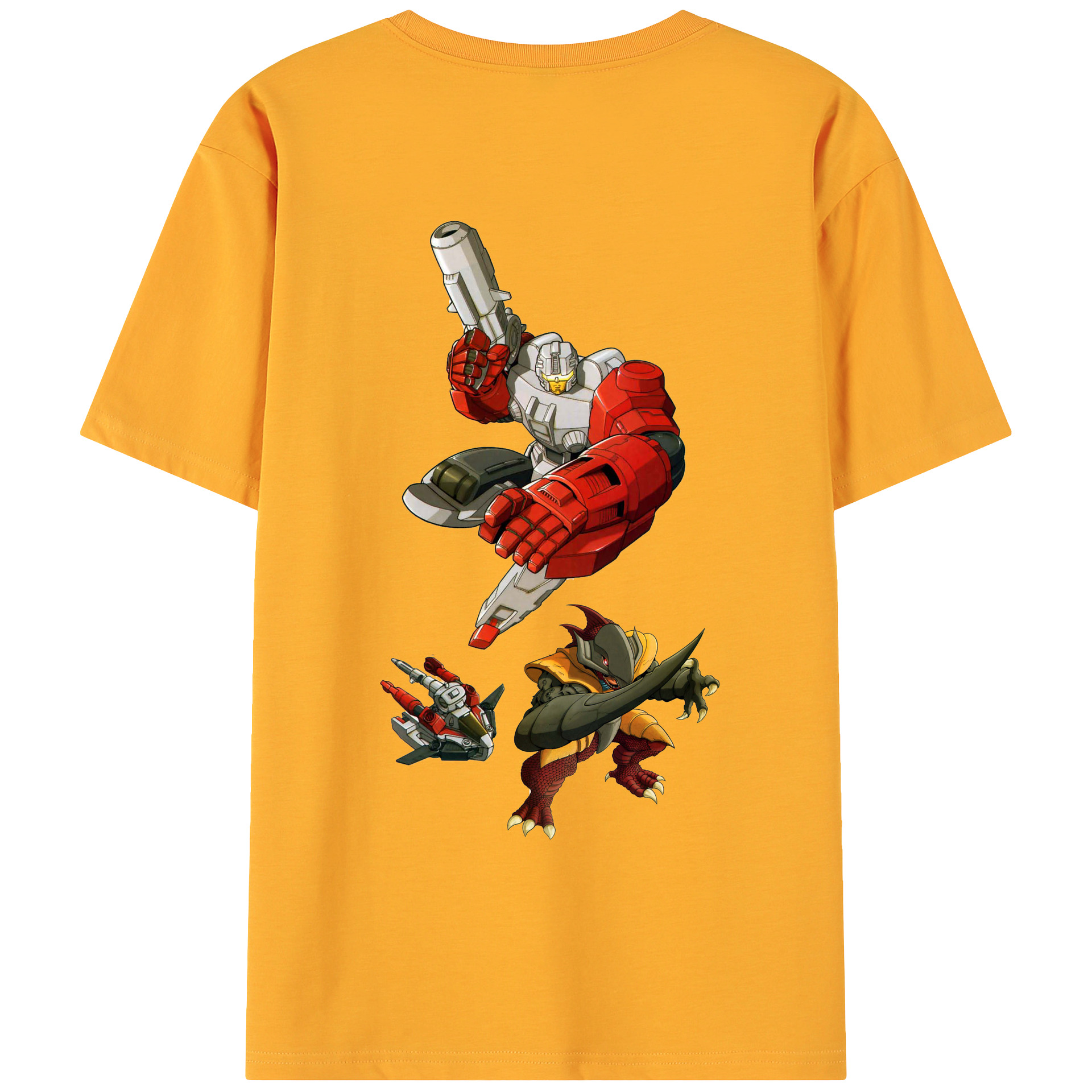 （画像用）  綿100％ メンズ半袖Tシャツ（バックプリント） 通気性