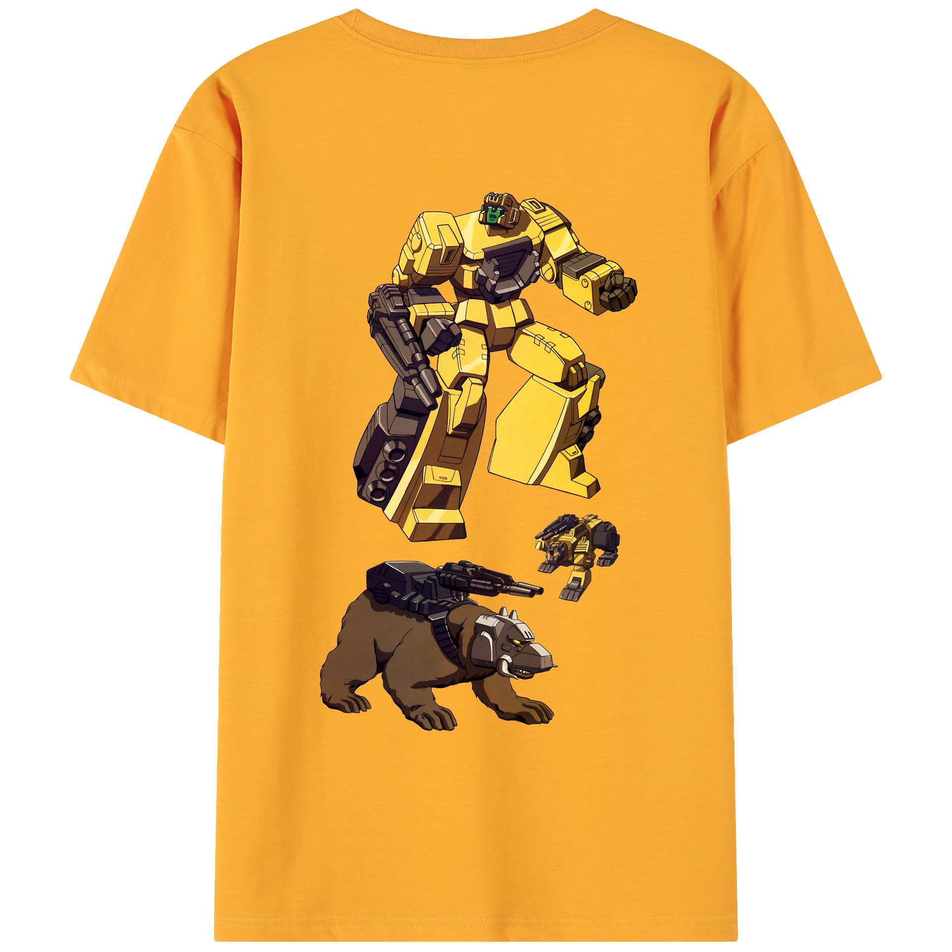 （画像用）  綿100％ メンズ半袖Tシャツ（バックプリント） 通気性
