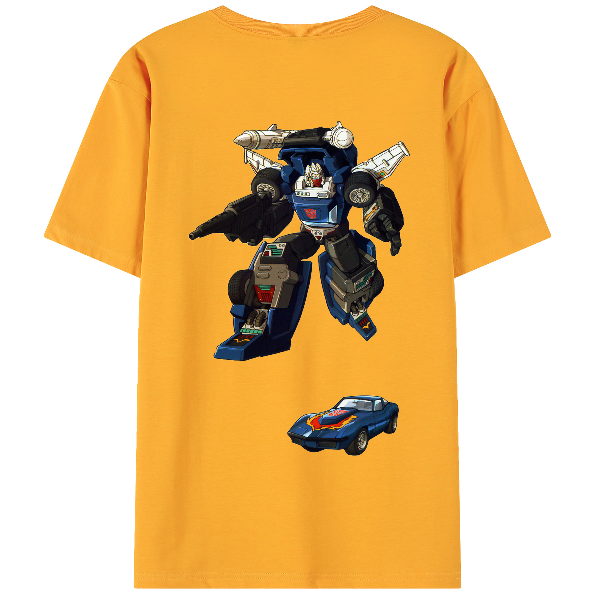 （画像用）  綿100％ メンズ半袖Tシャツ（バックプリント） 通気性
