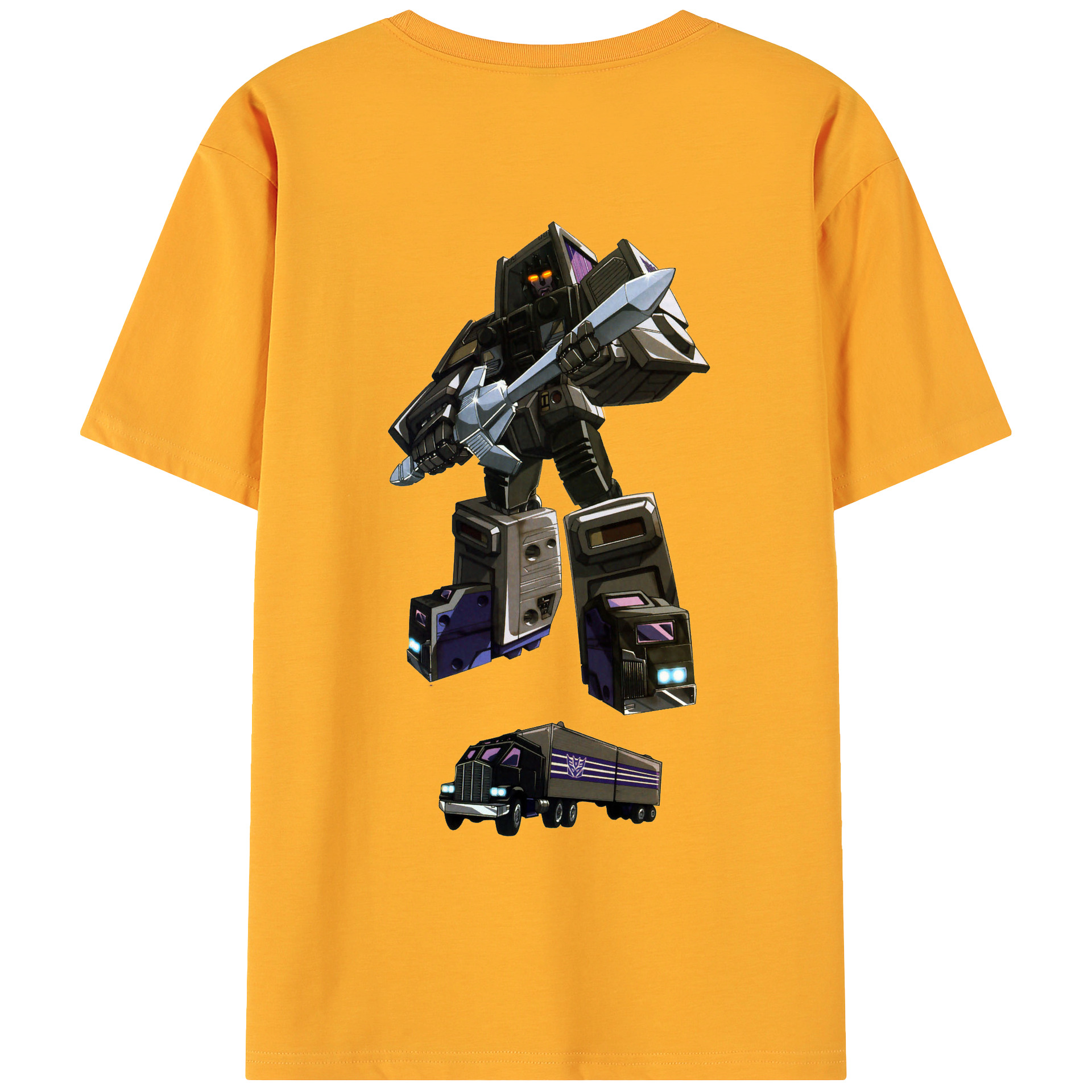 （画像用）  綿100％ メンズ半袖Tシャツ（バックプリント） 通気性