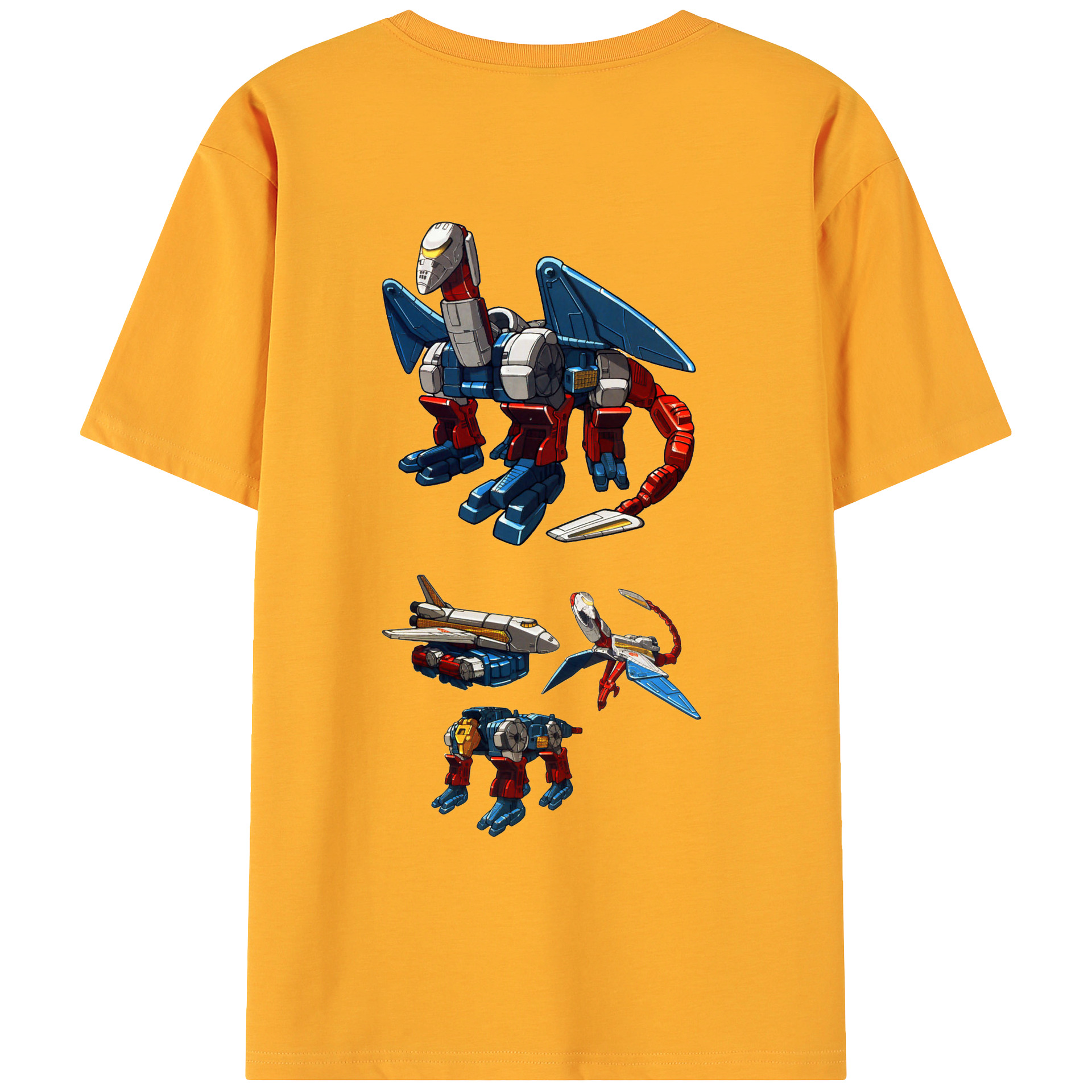 （画像用）  綿100％ メンズ半袖Tシャツ（バックプリント） 通気性